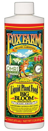 FoxFarm Big Bloom Liquid Concentrate Organic Plant Food