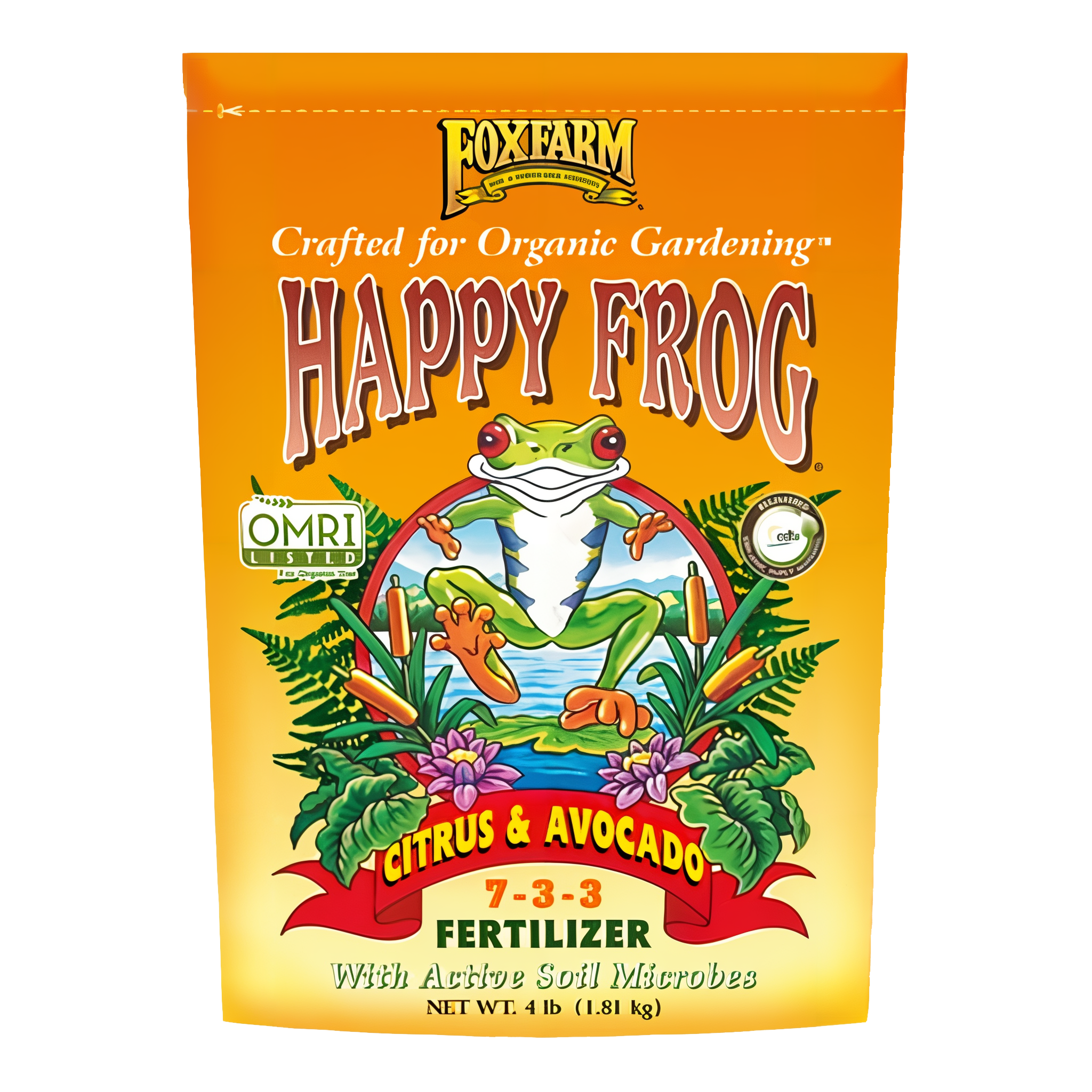 FoxFarm Happy Frog Organic Citrus and Avocado Fertilizer