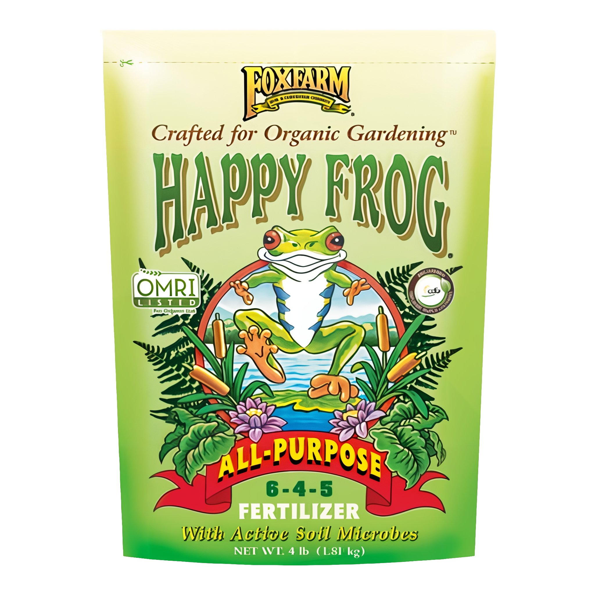 FoxFarm Happy Frog Organic Gardening All Purpose Fertilizer
