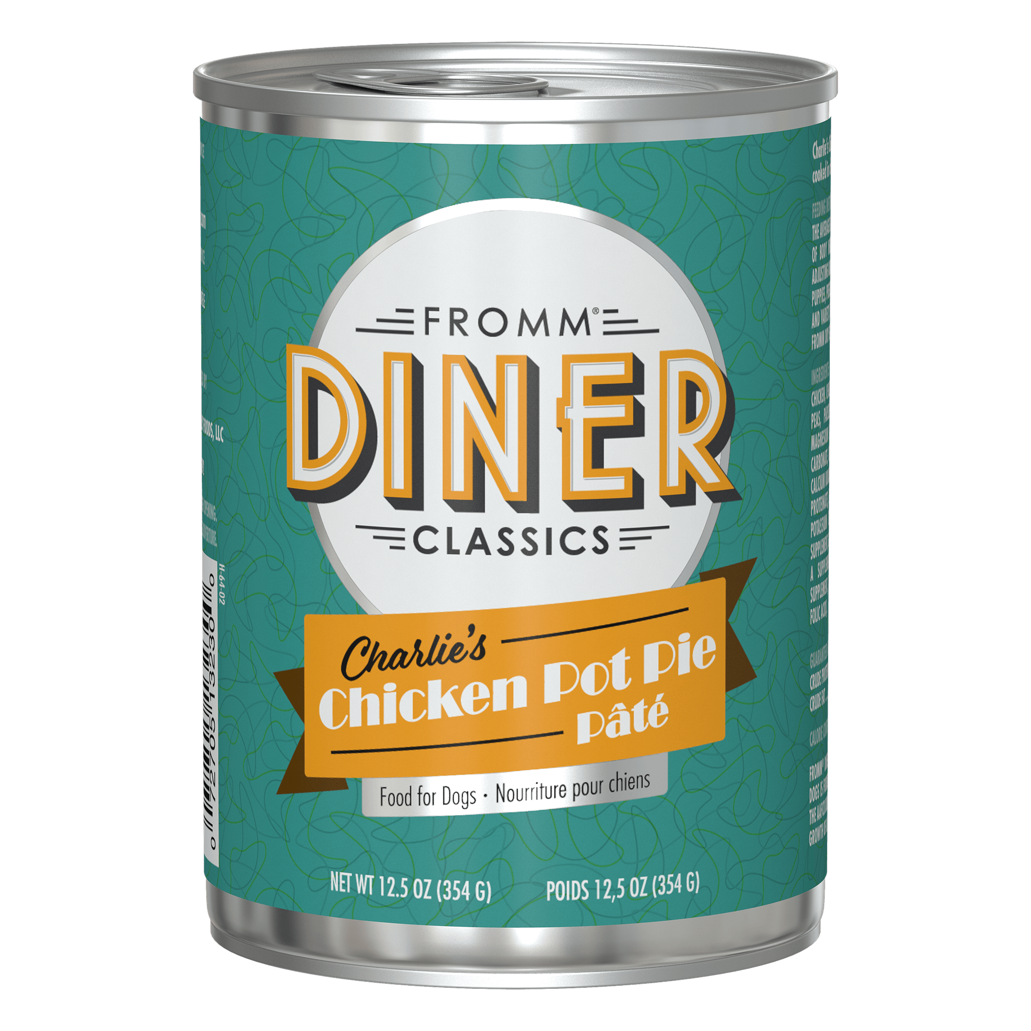 Fromm Diner Classics Charlie's Chicken Pot Pie Pâté can