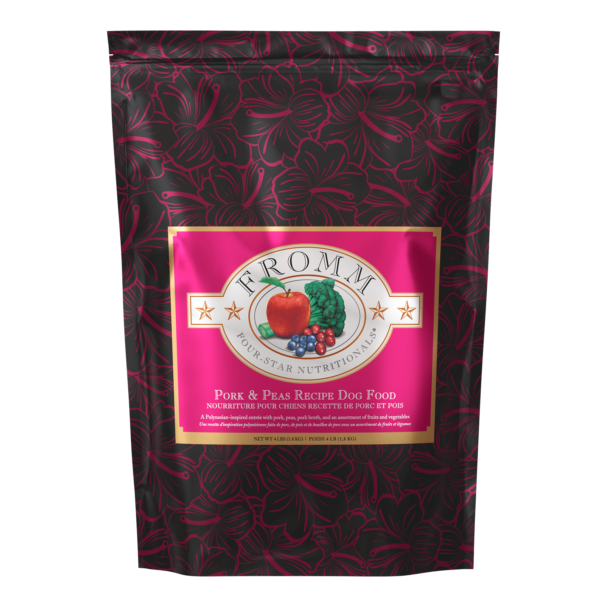 Fromm Four-Star Pork and Peas Recipe Dry Dog Food bag
