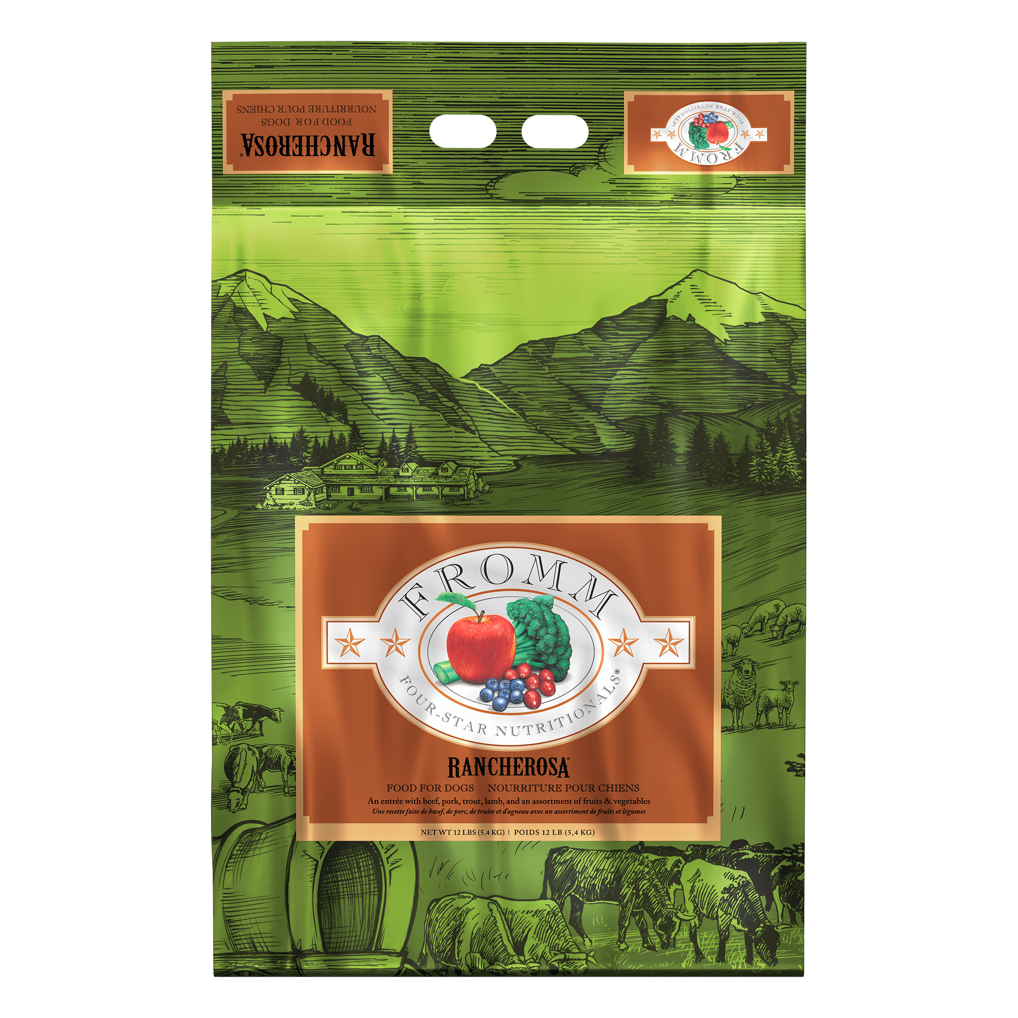 Fromm Four-Star Rancherosa Dry Dog Food bag #12 LB