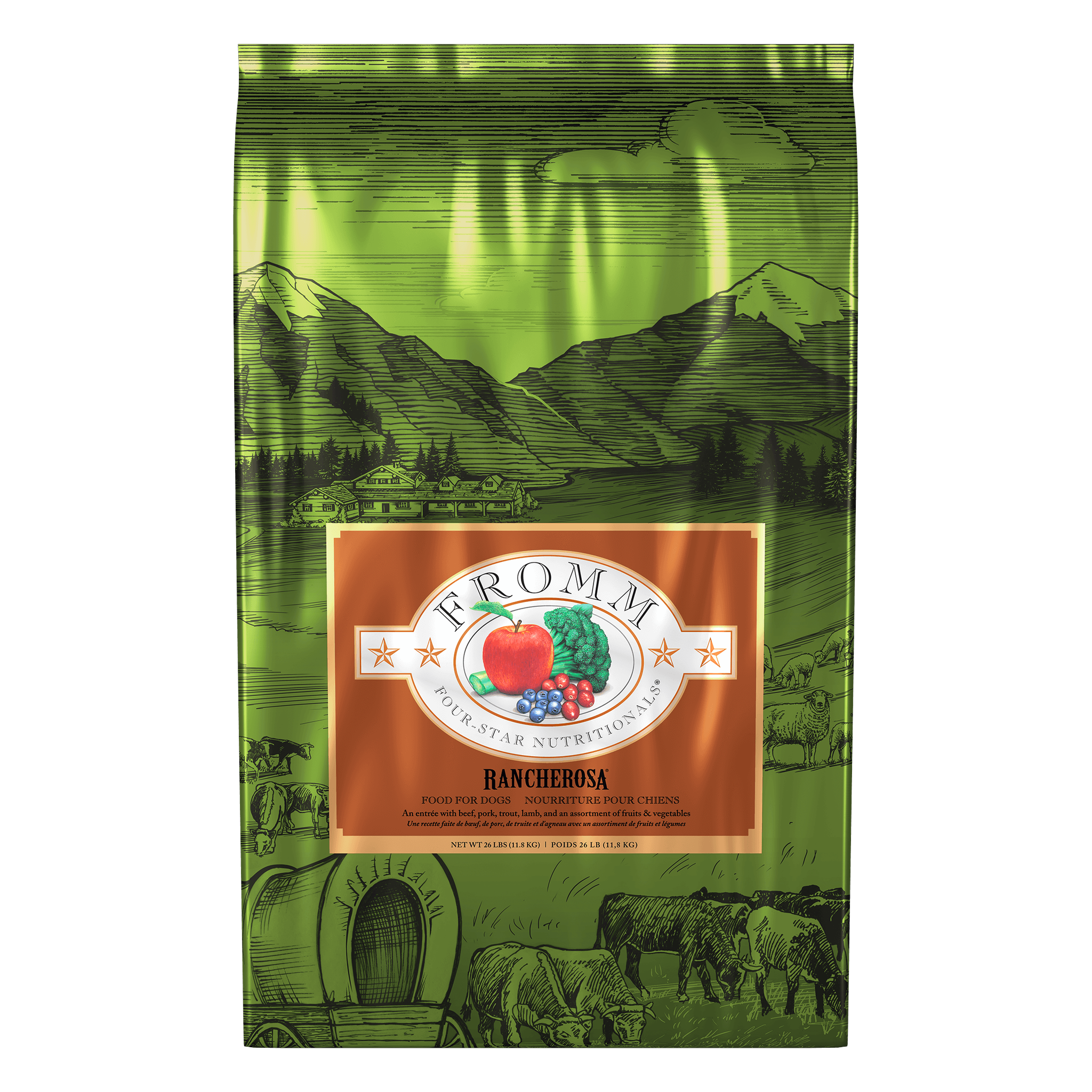 Fromm Four-Star Rancherosa Dry Dog Food bag