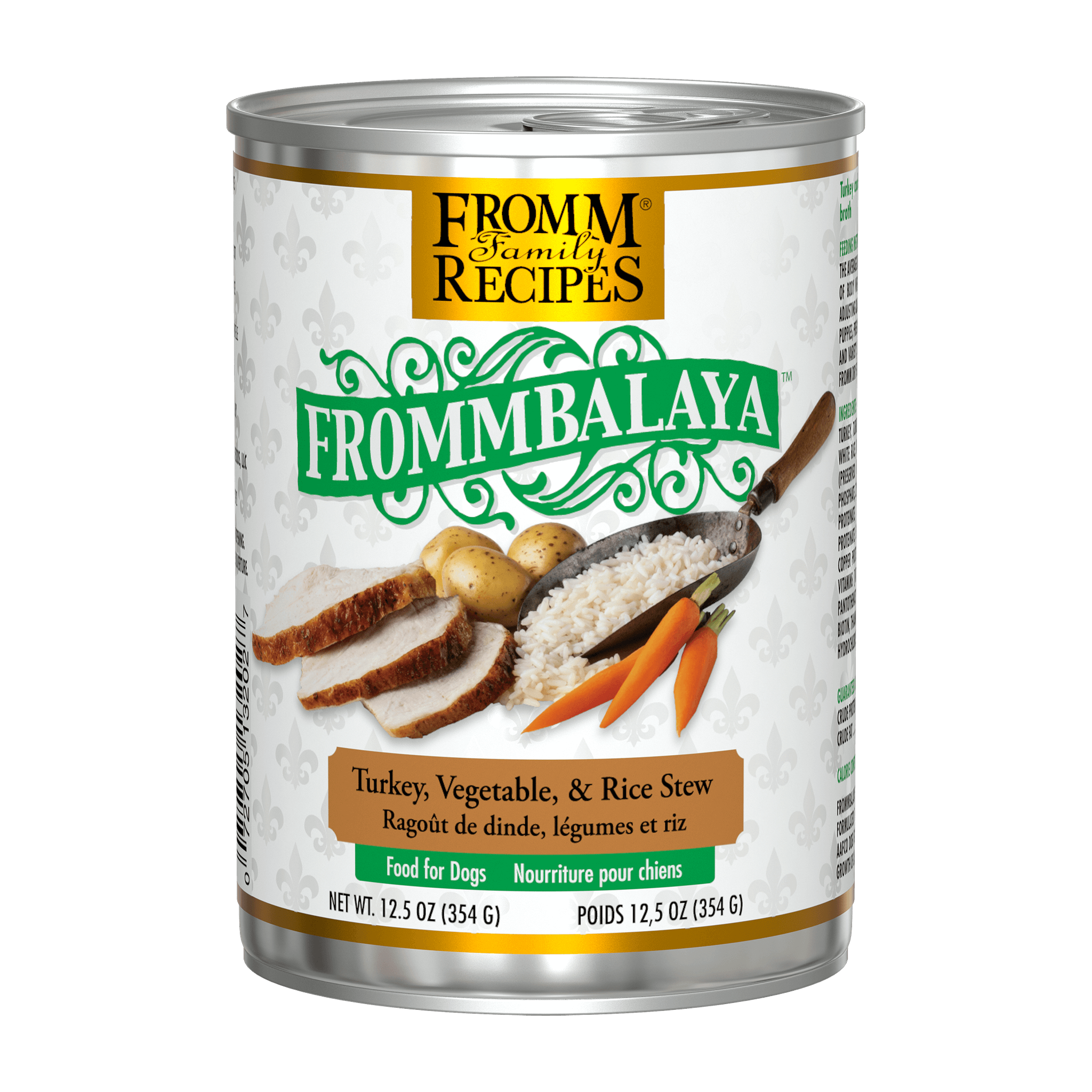 Fromm Frommbalaya Turkey, Vegetable, & Rice Stew can