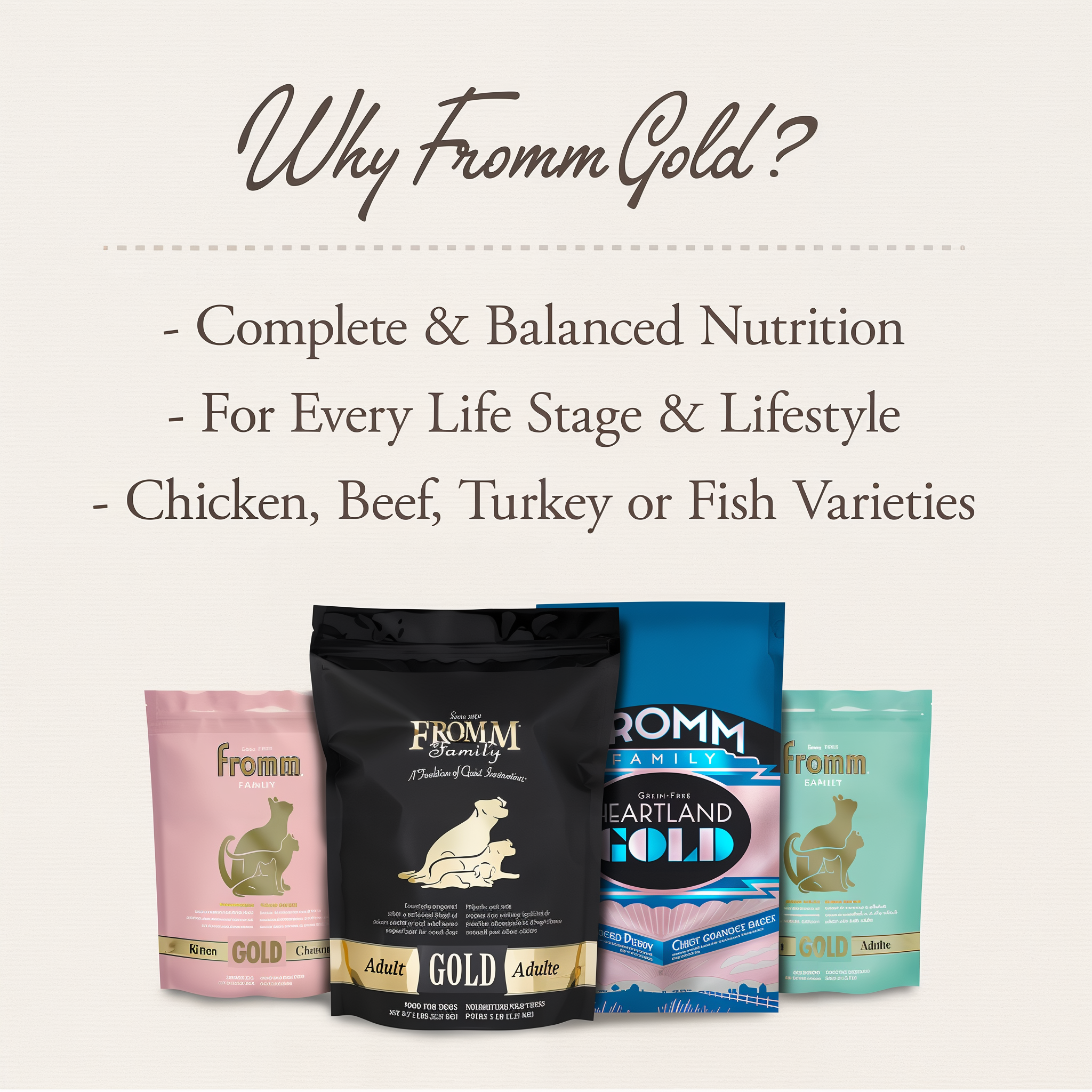 The story of the Fromm Gold line from Fromm Family Foods