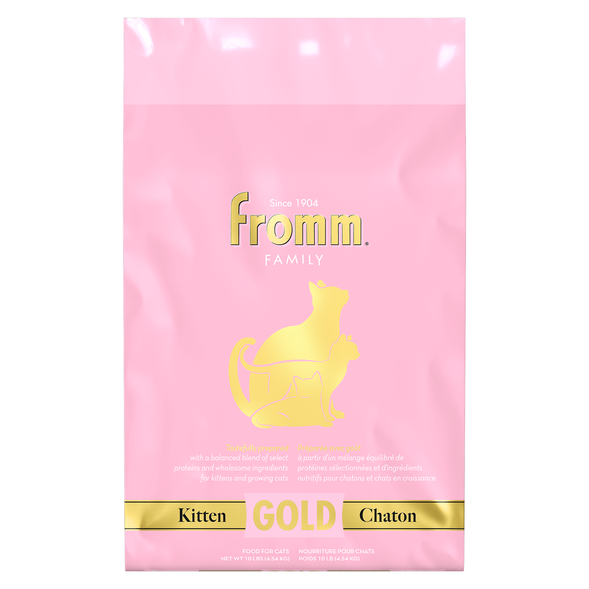 Fromm Gold Kitten Dry Cat Food bag
