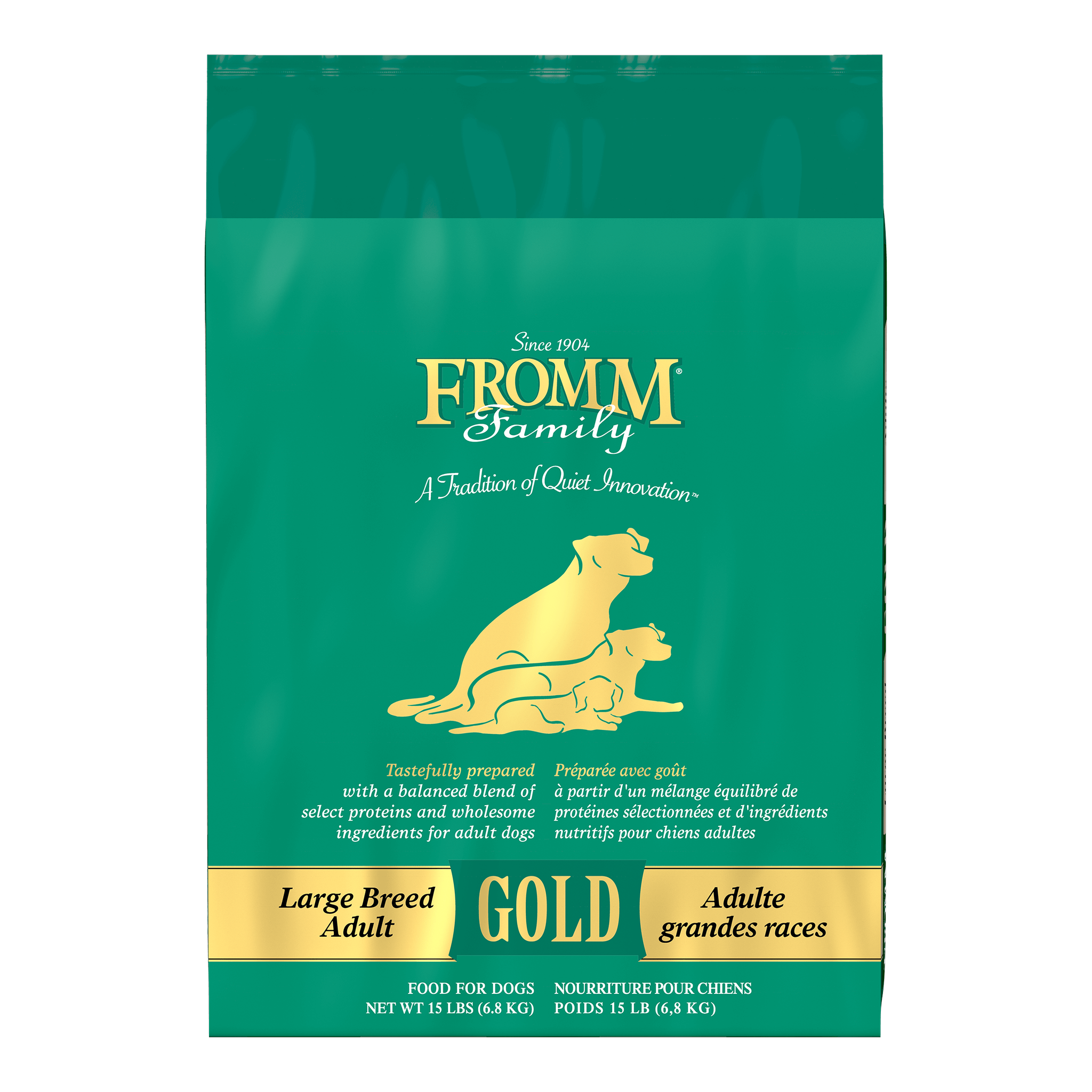 Fromm Gold Large Breed Adult Dry Dog Food bag