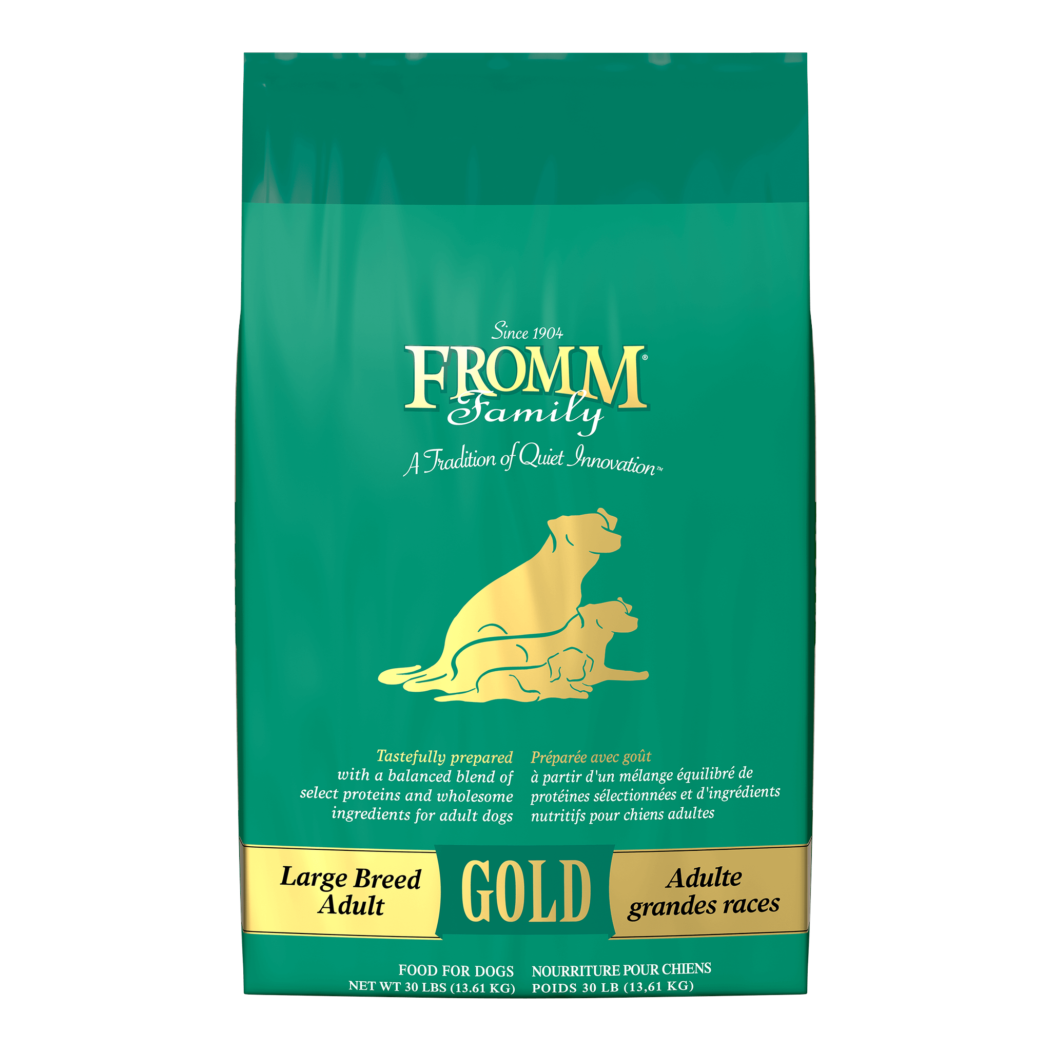 Fromm Gold Large Breed Adult Dry Dog Food bag