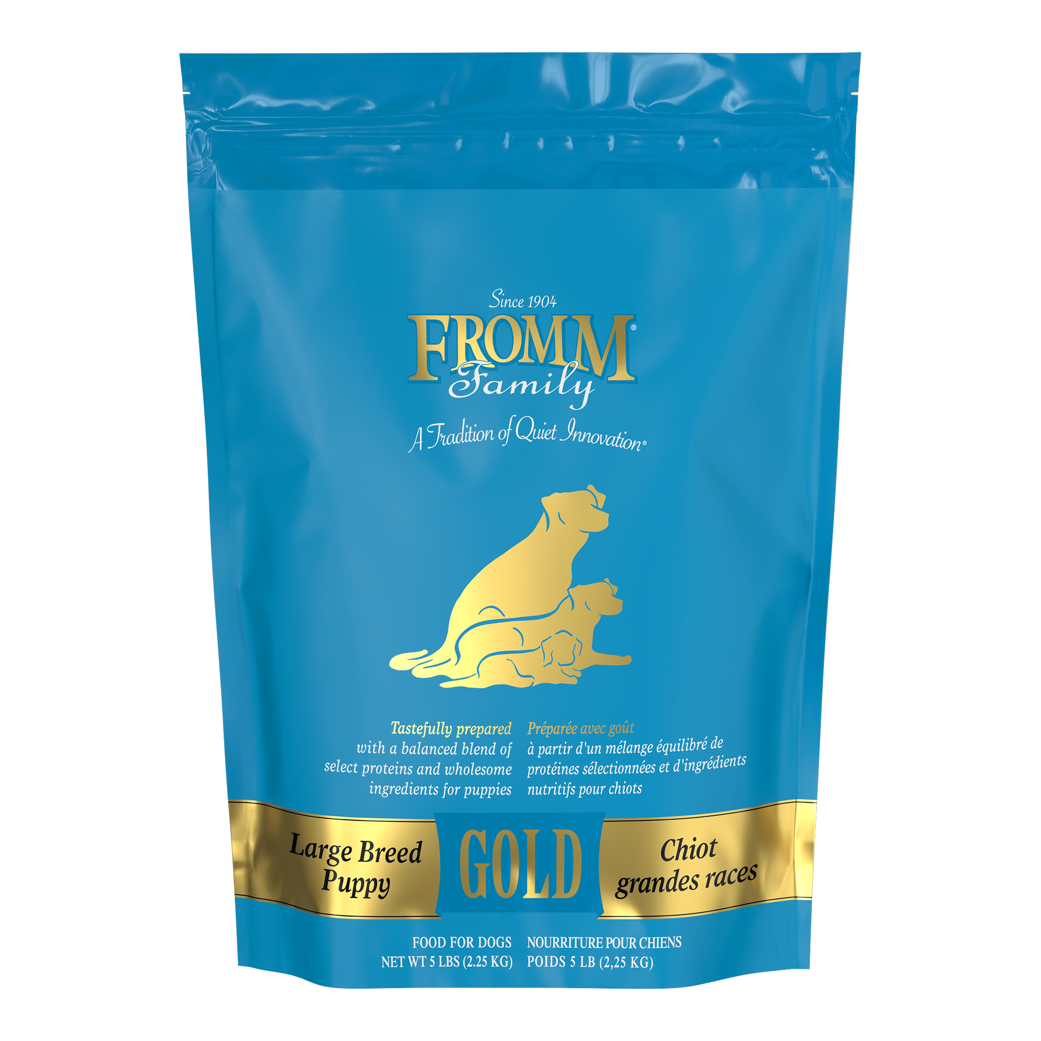 Fromm Gold Large Breed Puppy Dry Dog Food bag