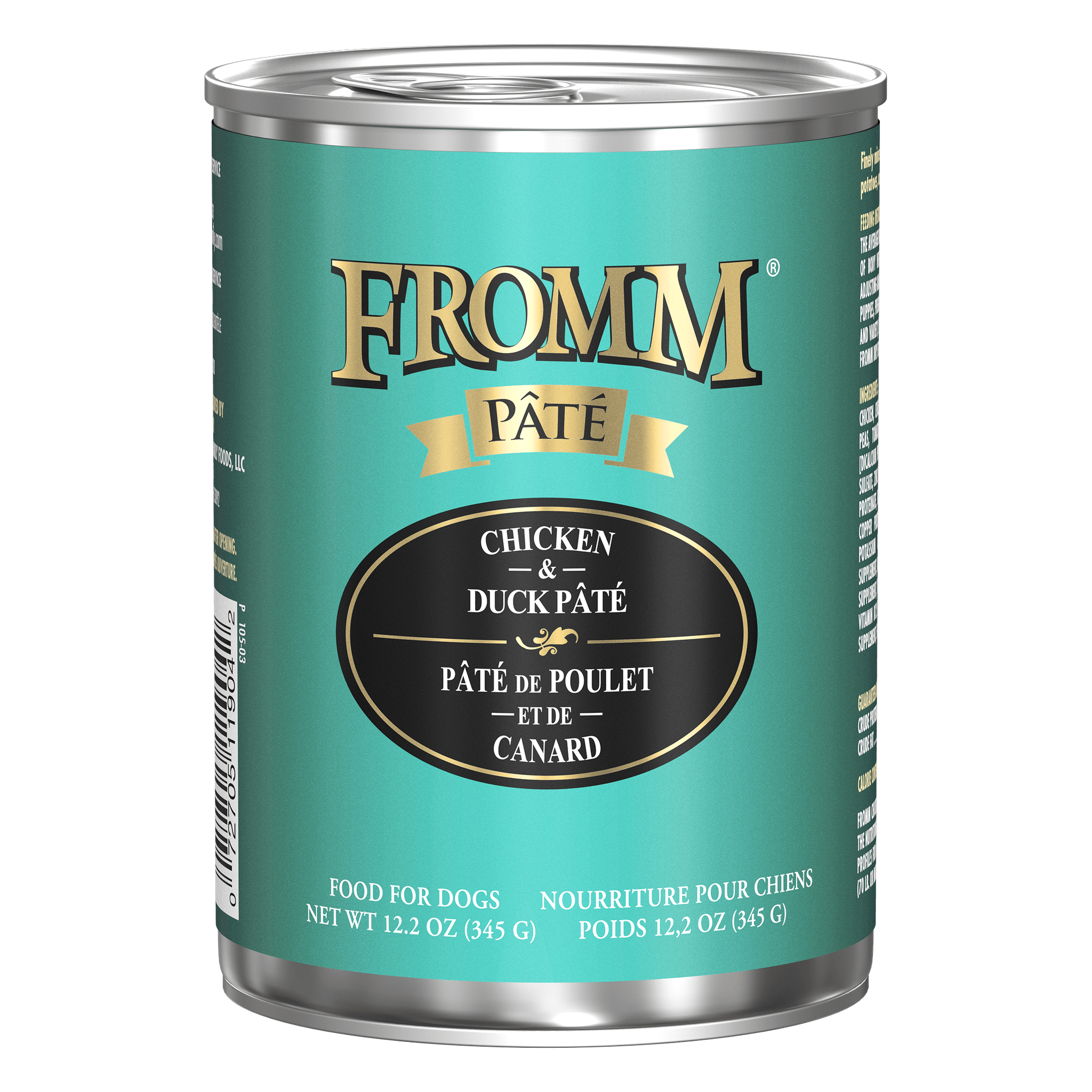 Fromm Pâté Chicken & Duck Pâté can