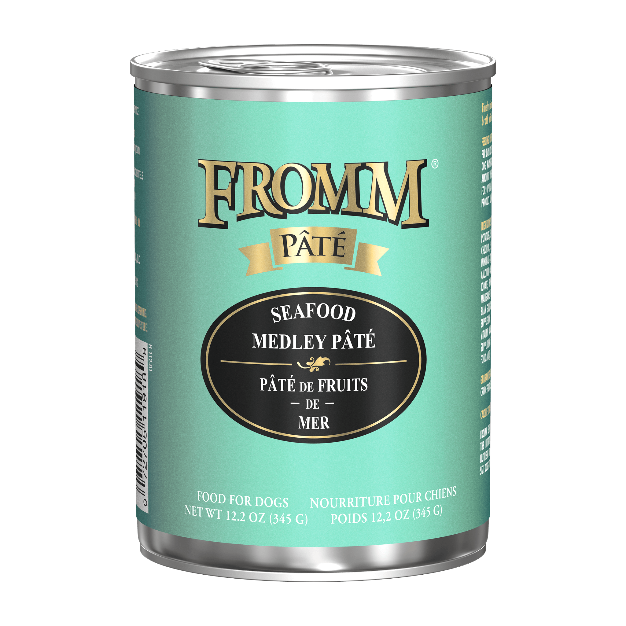 Fromm Pâté Seafood Medley Pâté can