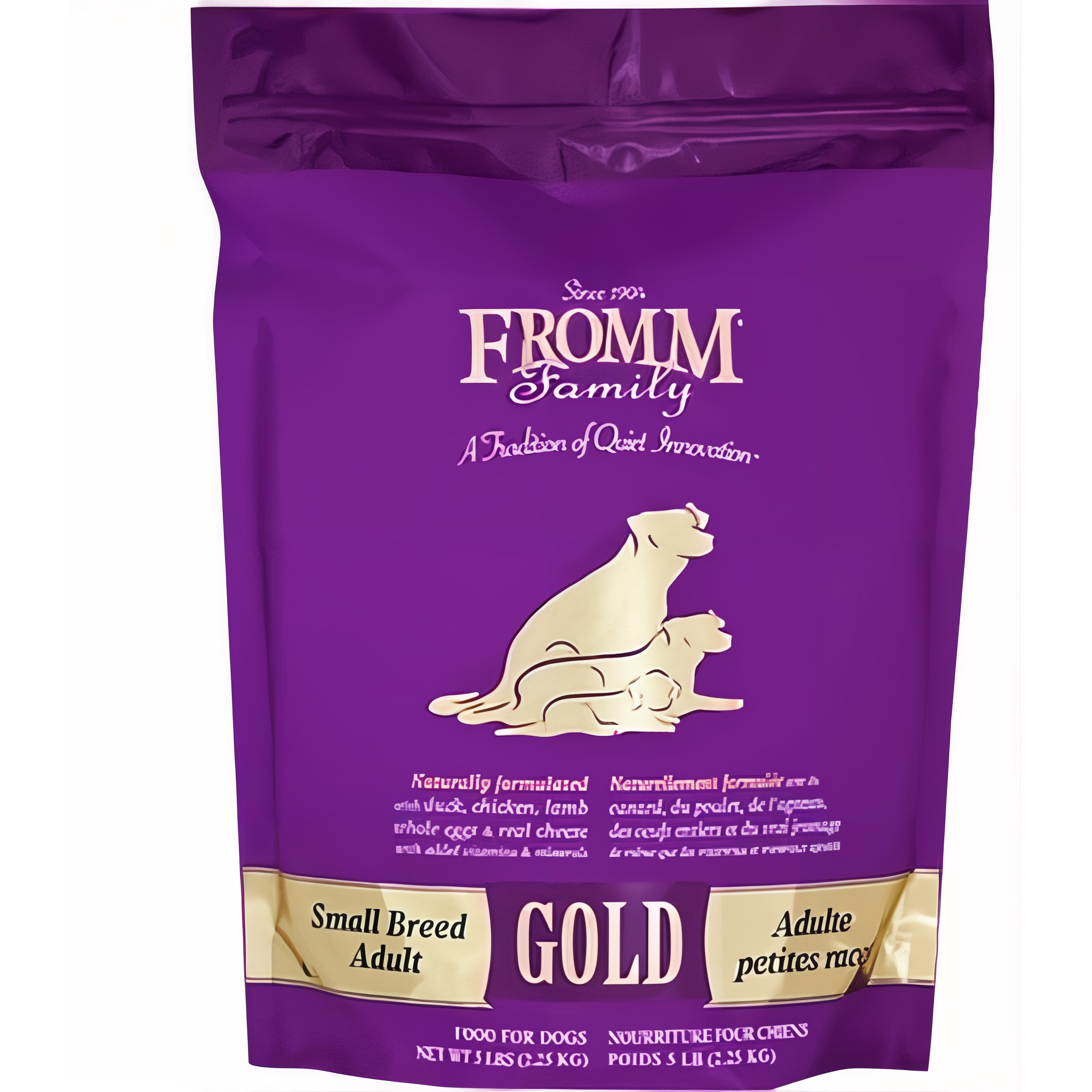 Fromm Small Breed Adult Gold dog food, 15 lb bag, formulated for small breeds. #15 lb#Small Breed