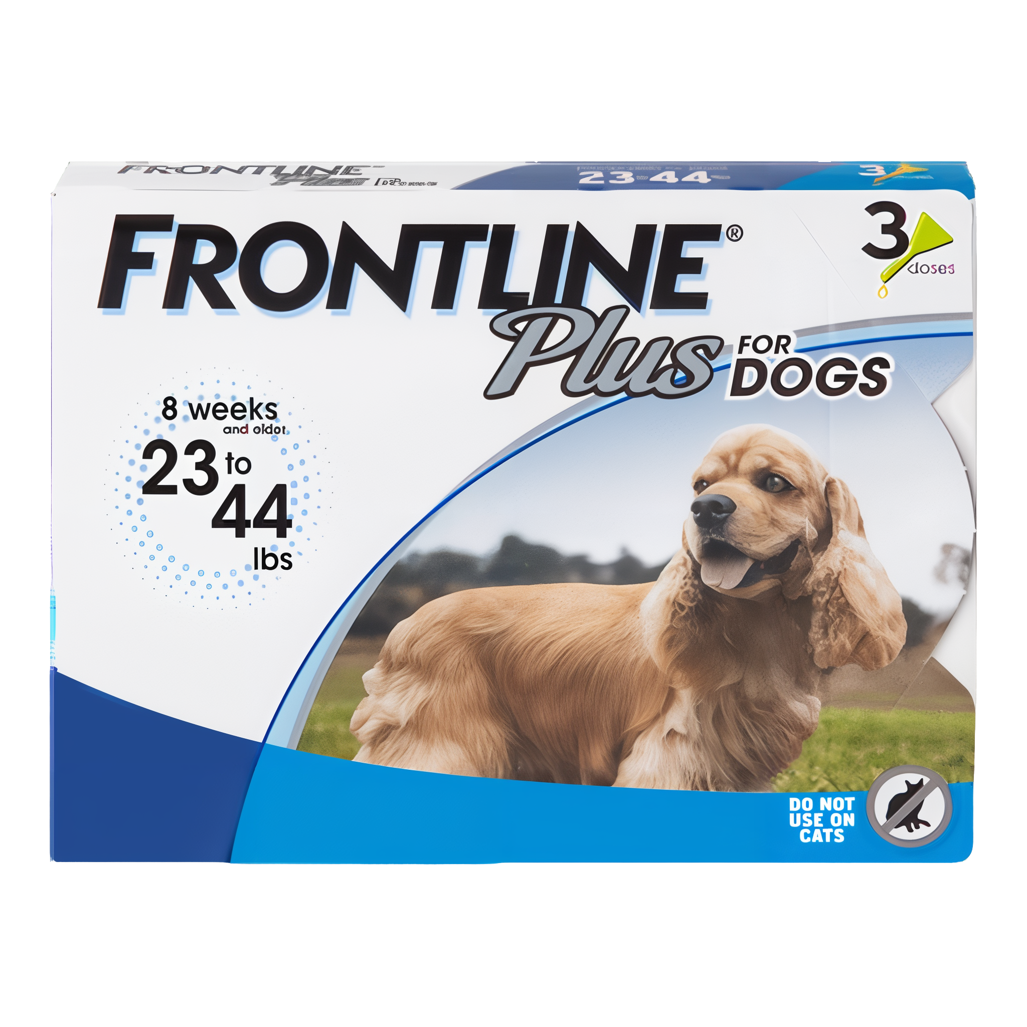 Frontline Plus Flea and Tick Treatment for Medium Dogs