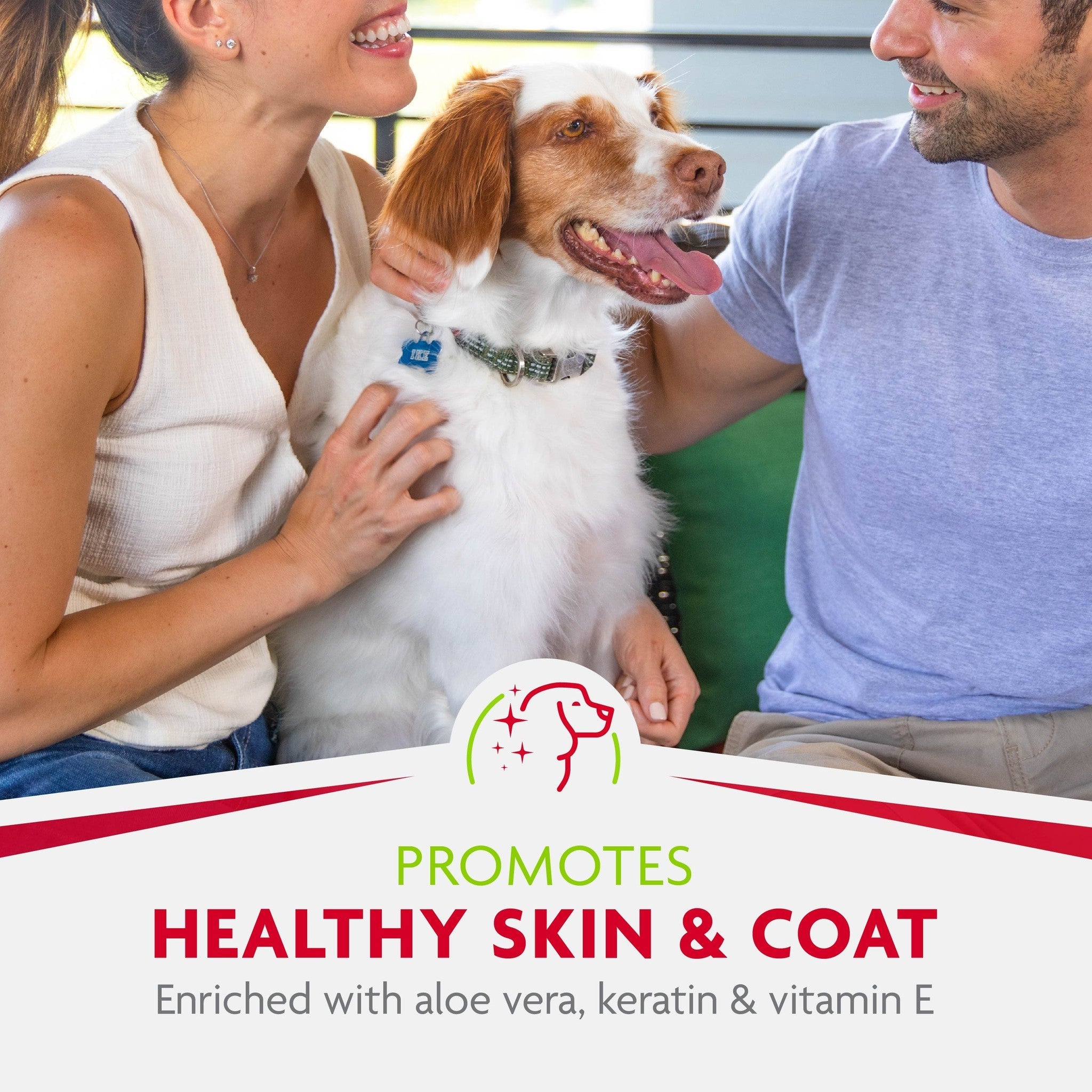 FURminator deShedding wipes promote healthy skin and coat with aloe keratin and vitamin E