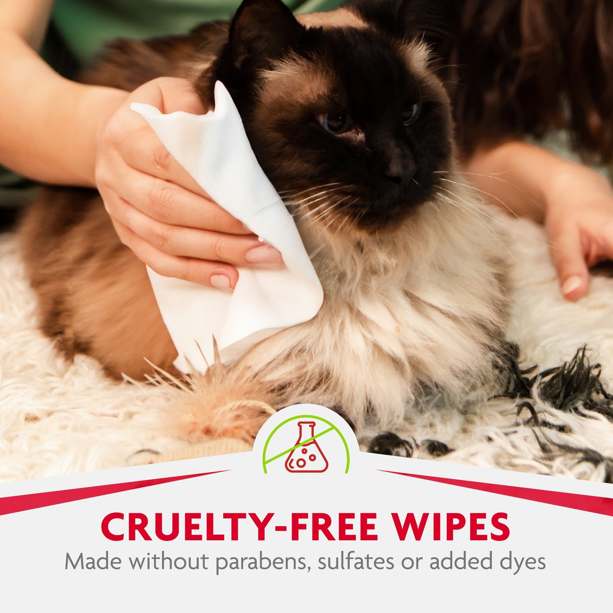 Cruelty-free formula made without parabens sulfates or added dyes