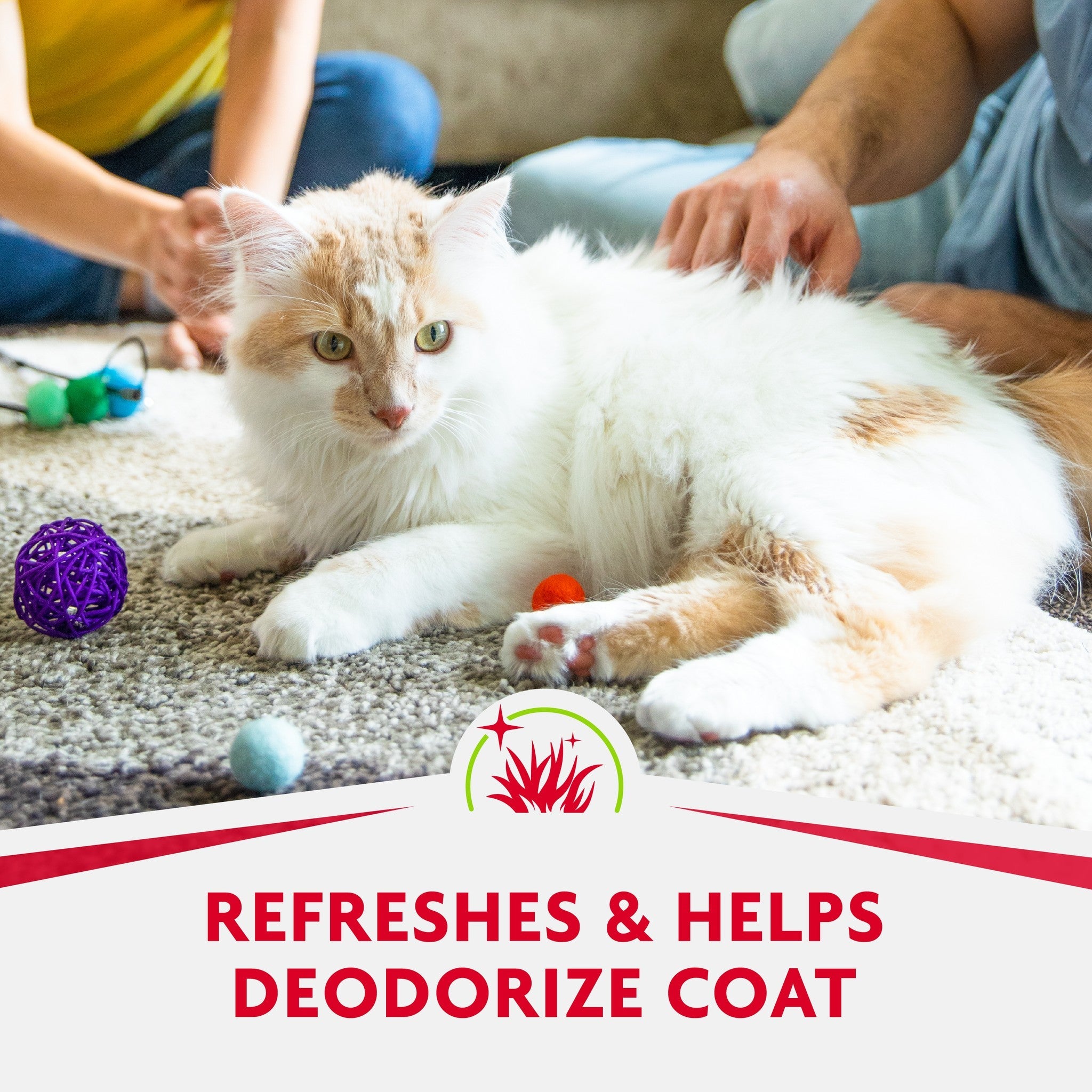 FURminator wipes refresh and deodorize your cat coat