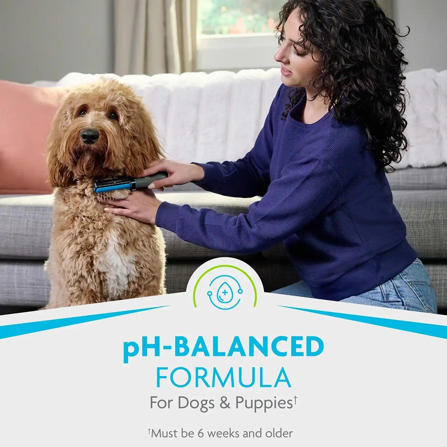 pH-balanced gentle formula for dogs