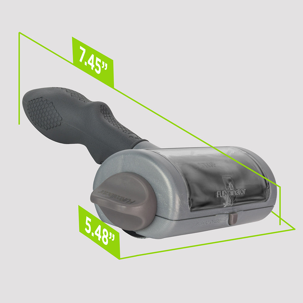 FURminator Hair Collection Tool dimensions 7.45 by 5.48 inches