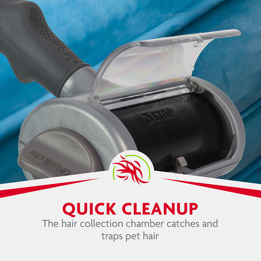 FURminator Hair Collection Tool for quick pet hair cleanup