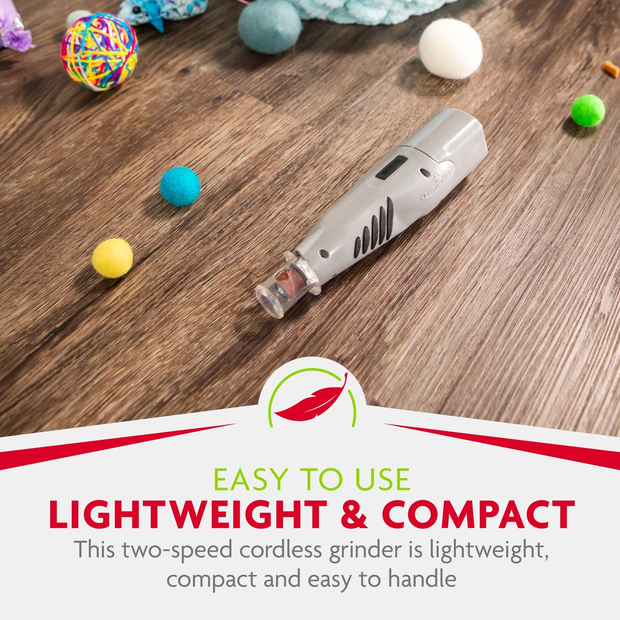 FURminator Nail Grinder lightweight and compact