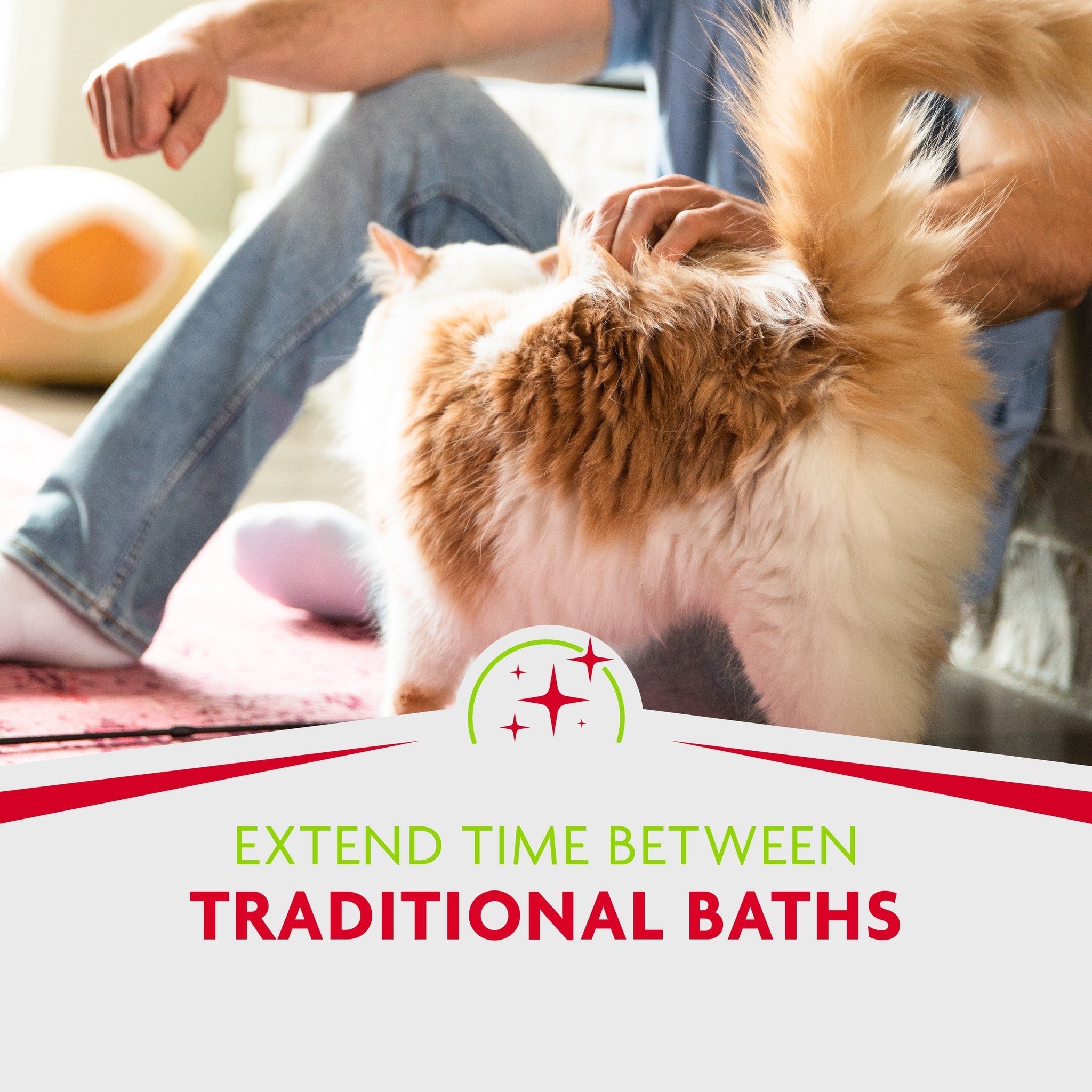 Extend time between full baths