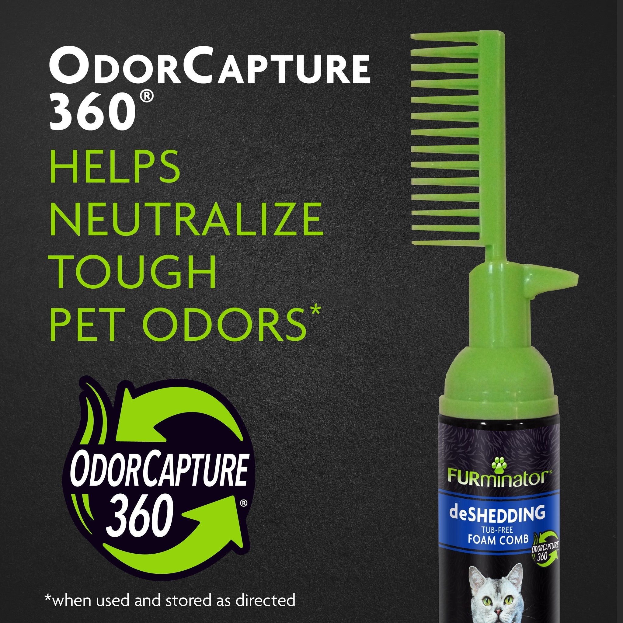 OdorCapture 360 helps neutralize tough pet odors