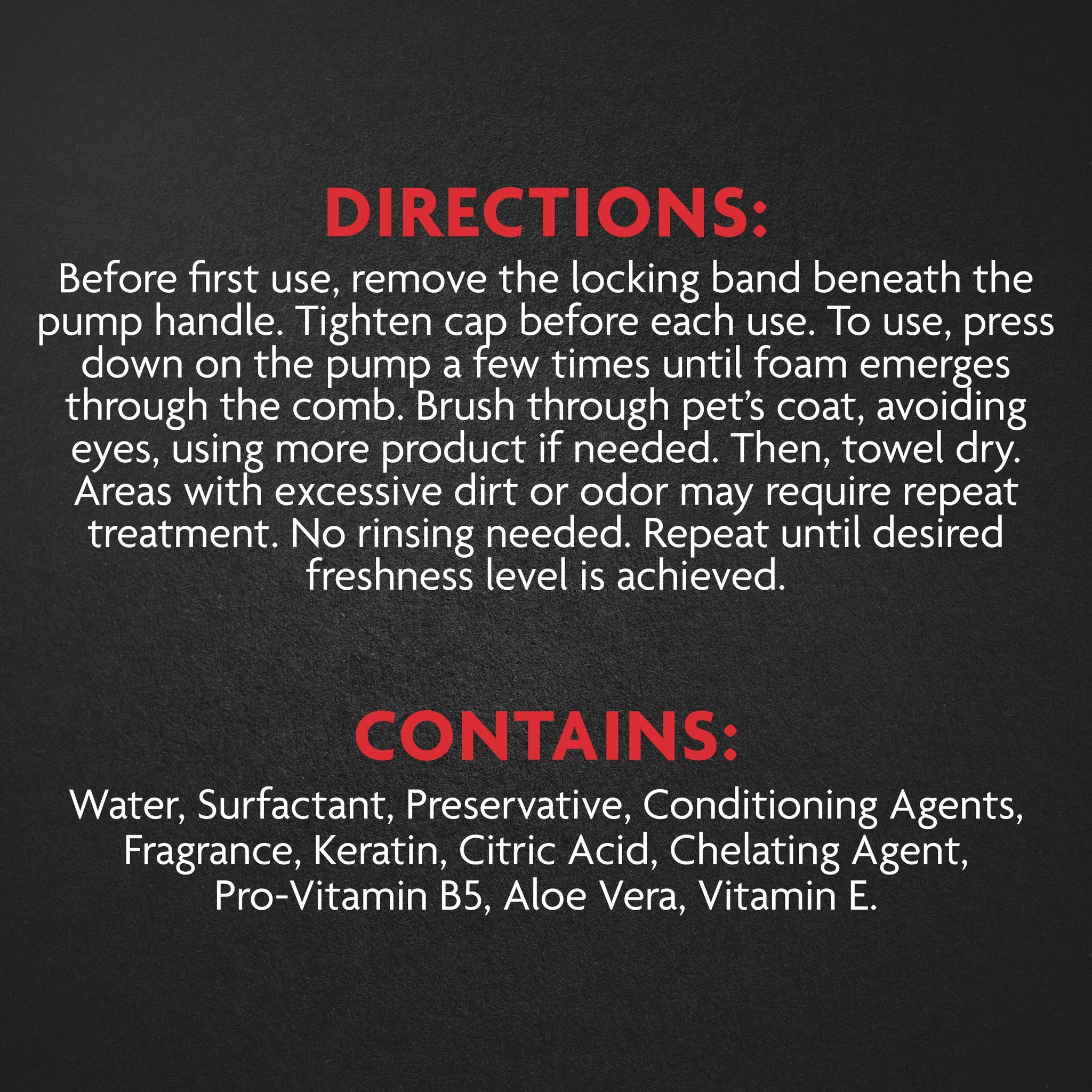 How to use FURminator Tub-Free deShedding Foam Comb directions