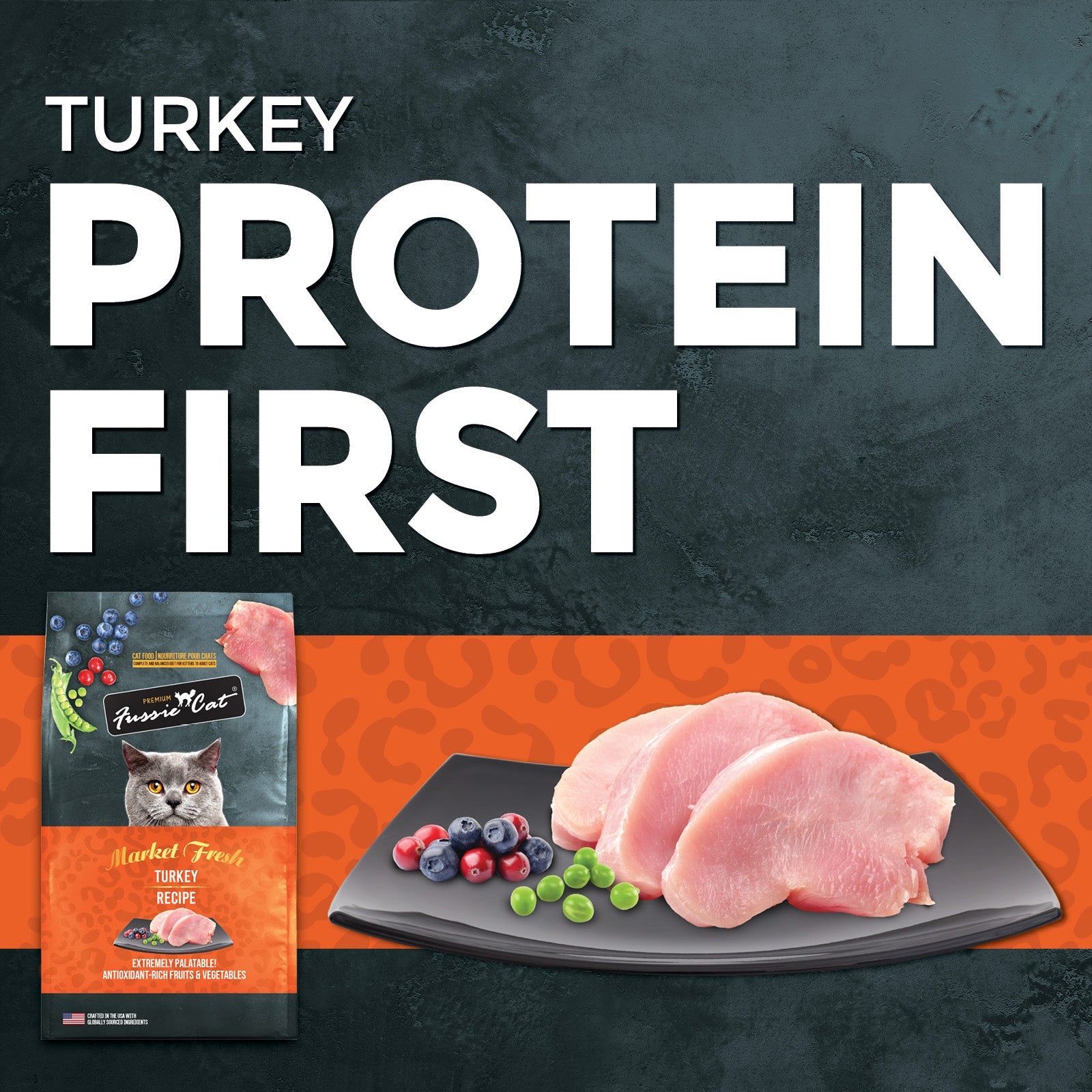 Fussie Cat Market Fresh Turkey Recipe Dry Cat Food — additional product view 2