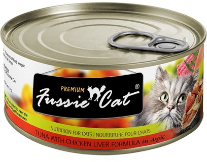 Premium Grain Free Tuna & Chicken Liver Canned Cat Food