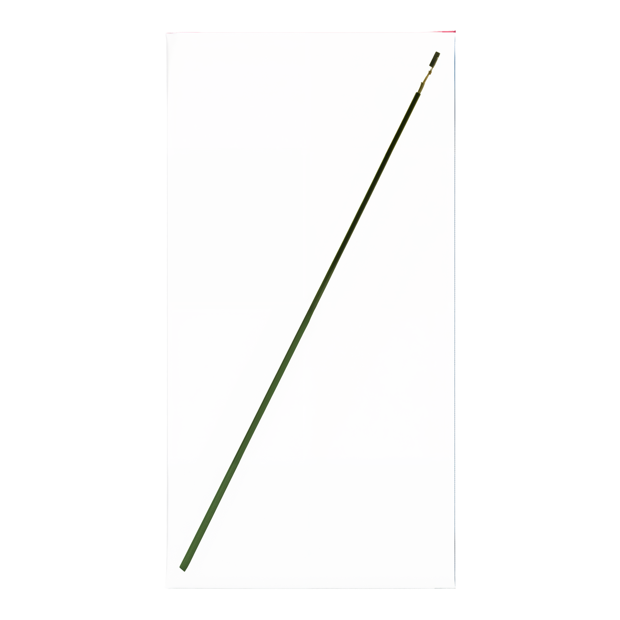 Gardener's Blue Ribbon Green Steel Plant Stake, 2 ft single stake. #2 ft#Single