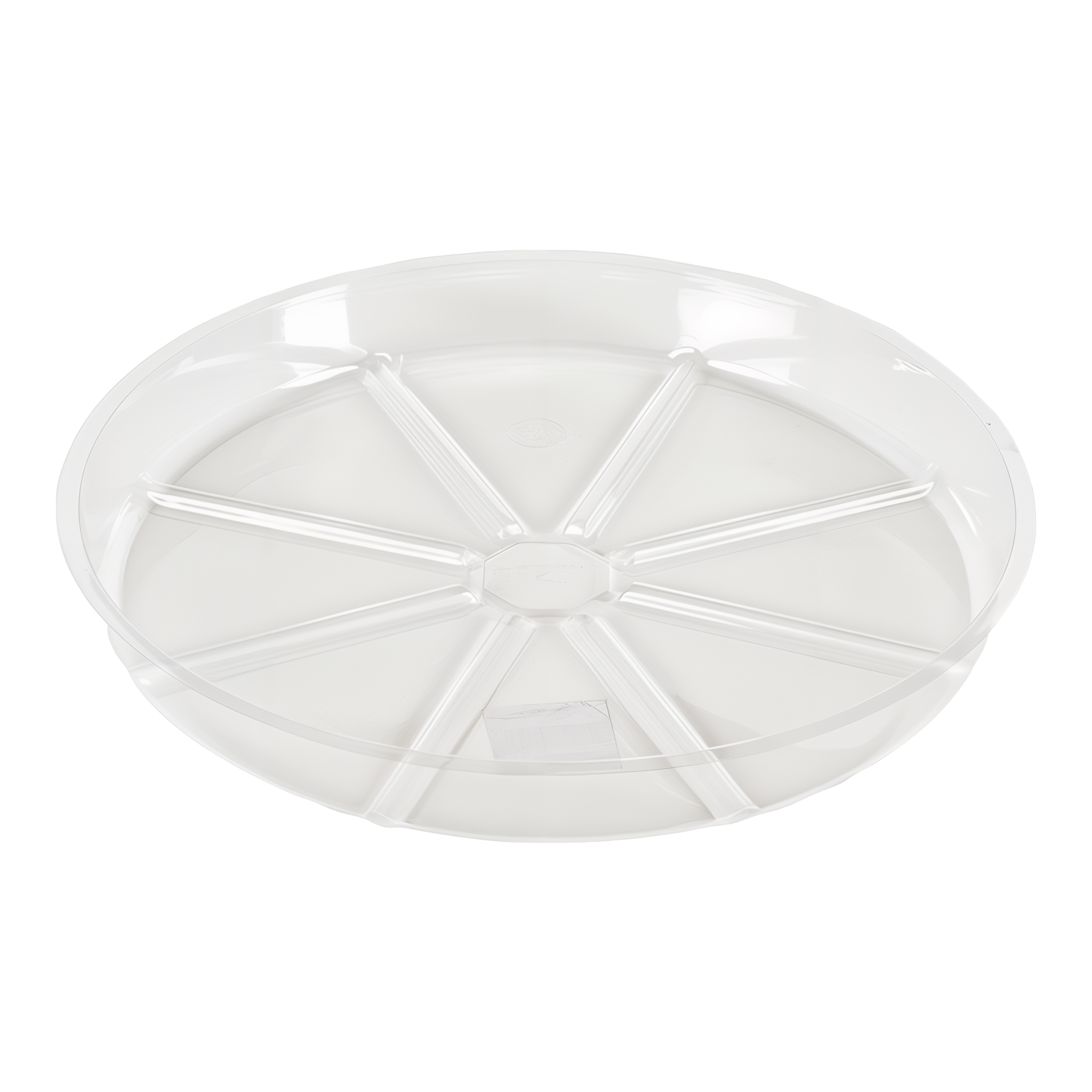 Gardener's Blue Ribbon Saucer Plus 14 inch plant saucer with 1.5x thicker walls and interior water wells #14"