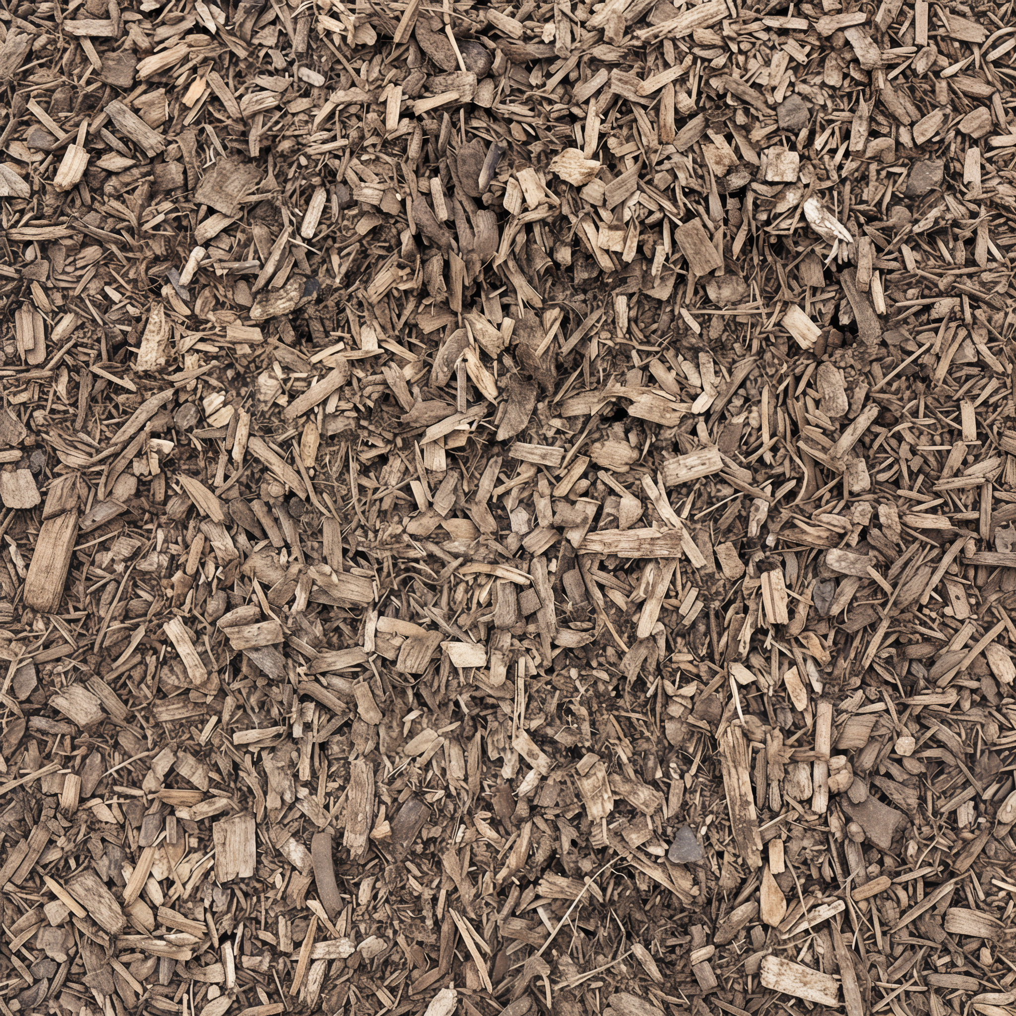 Root mulch for ground cover in your yard or garden.