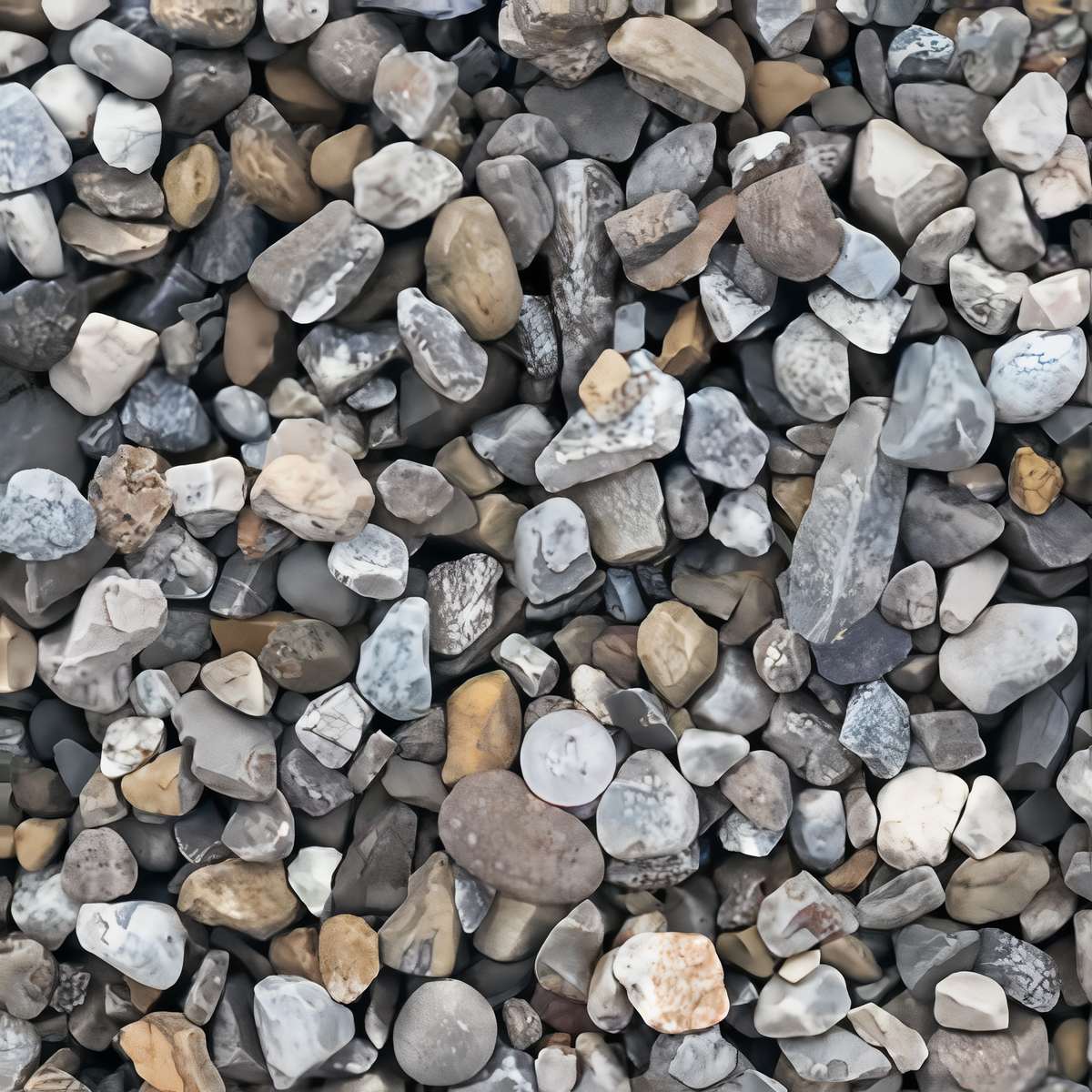 River Rock Stone — Bulk by the Ton or 50 lb Bag | Garoppo's