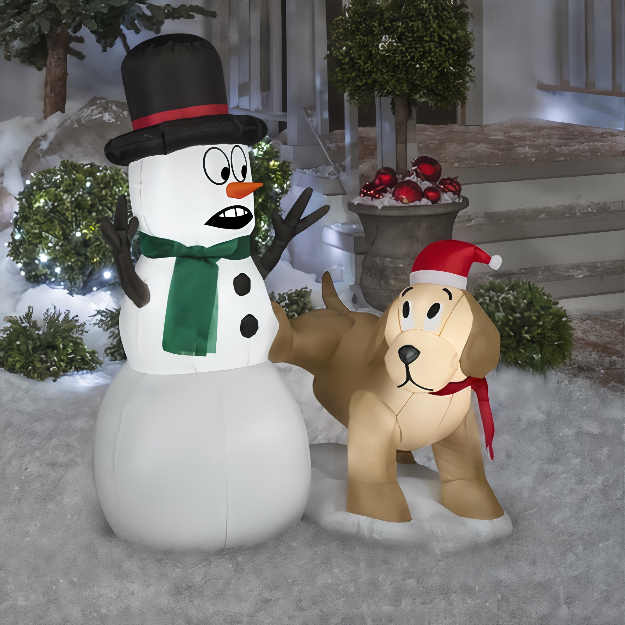 Gemmy Christmas Inflatable Snow Pals