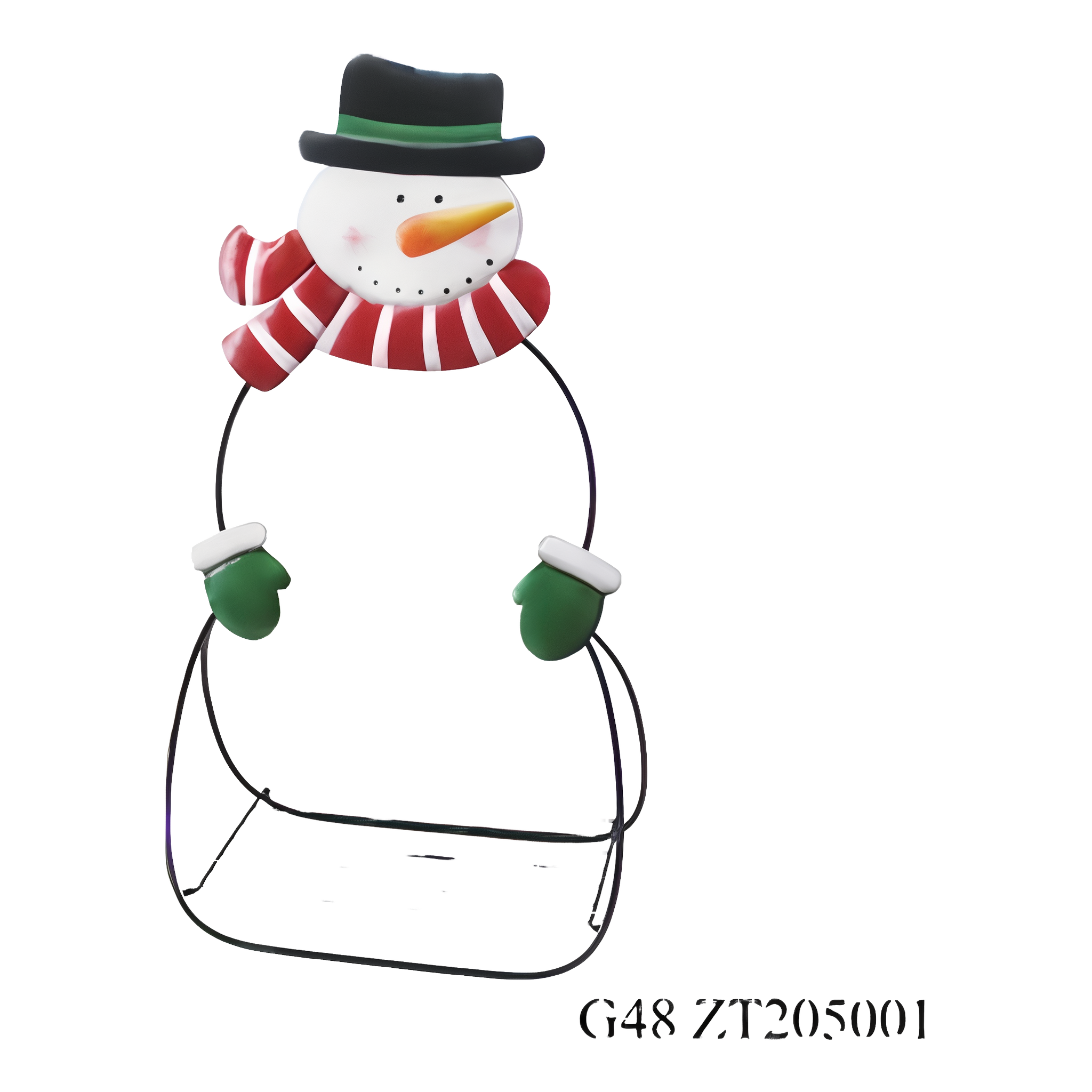 Good Tidings Snowman Plant Stand