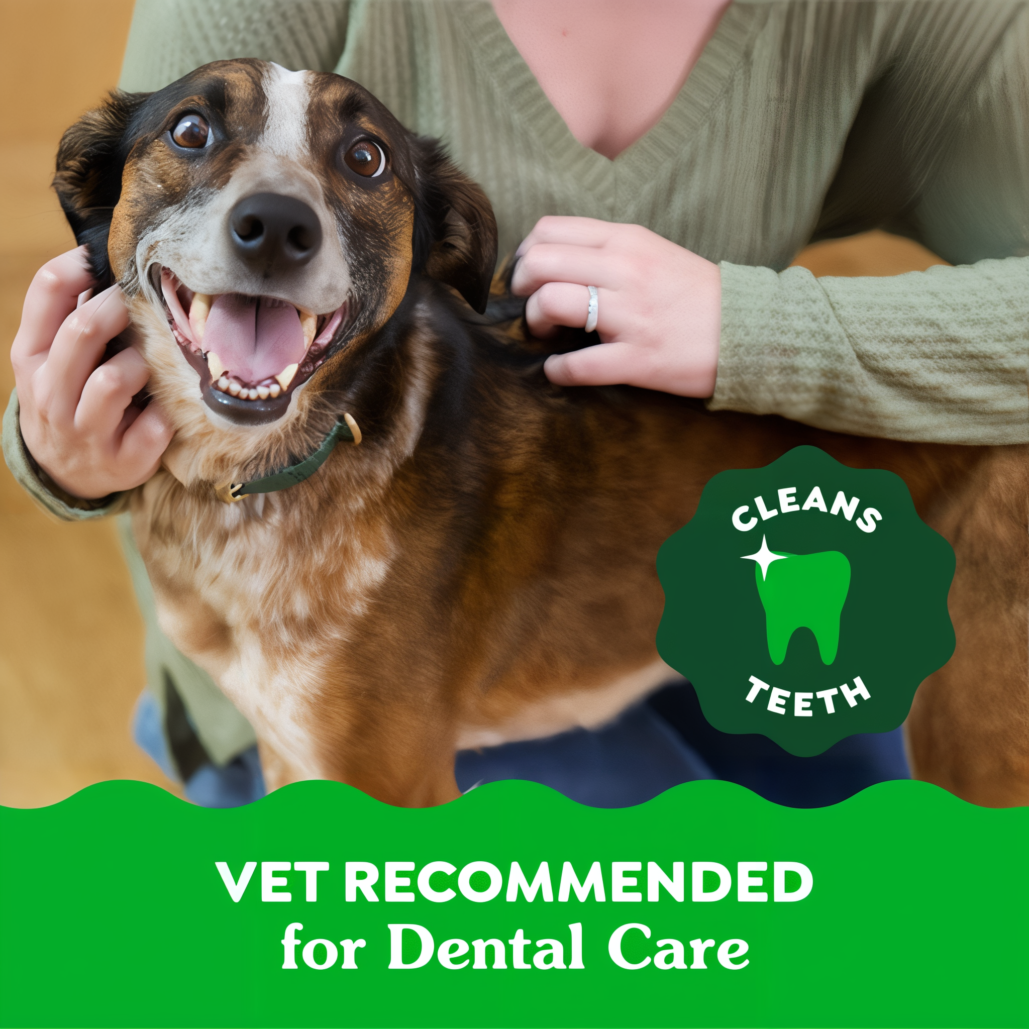 Greenies Original dental dog treats dental chew texture detail