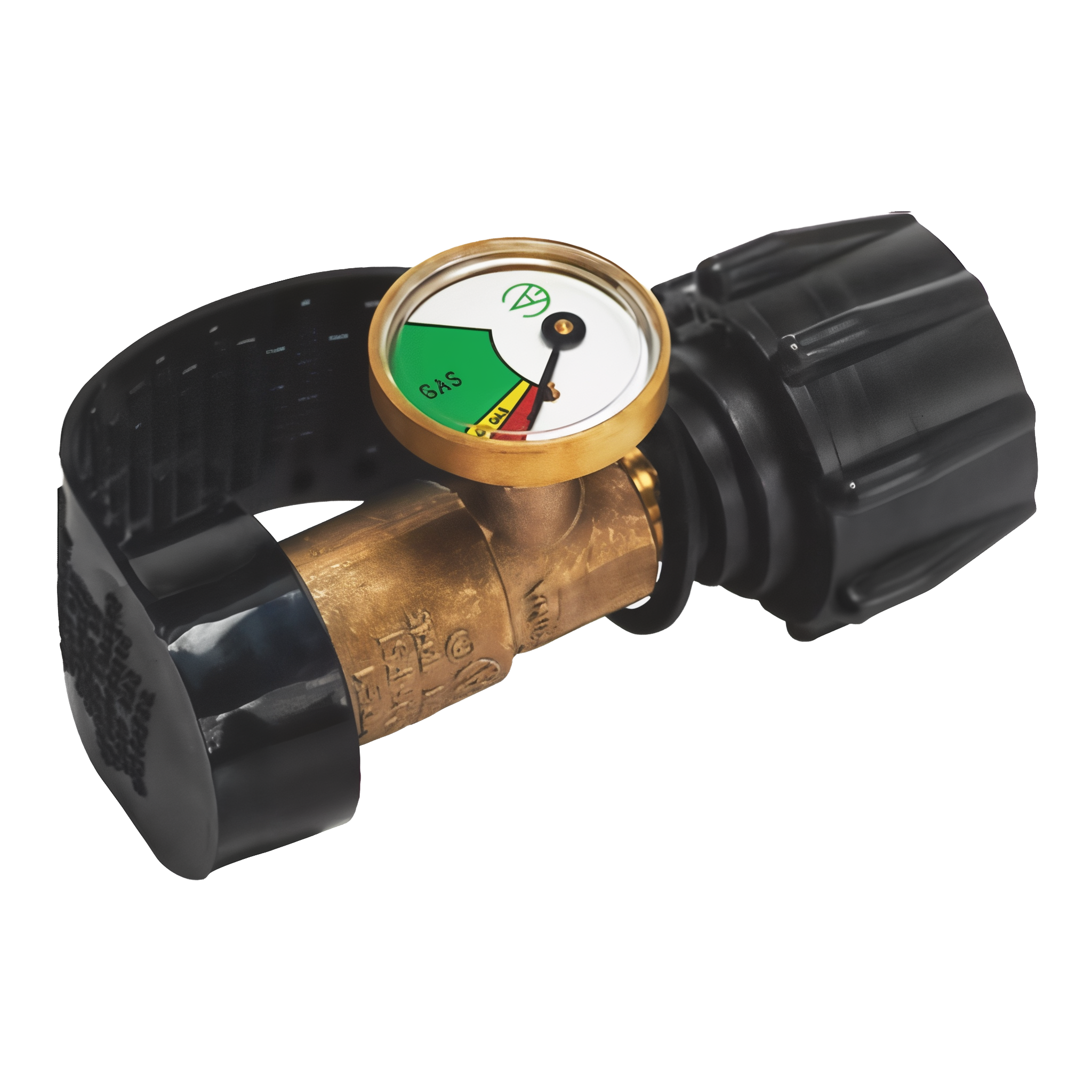 GrillPro Brass Universal Fuel Indicator Gauge