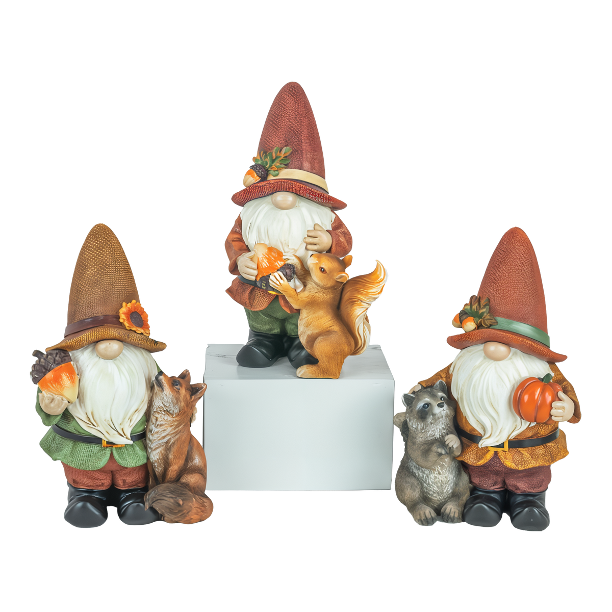 Hanna's Handiworks Fall Gnome and Friend -- product image
