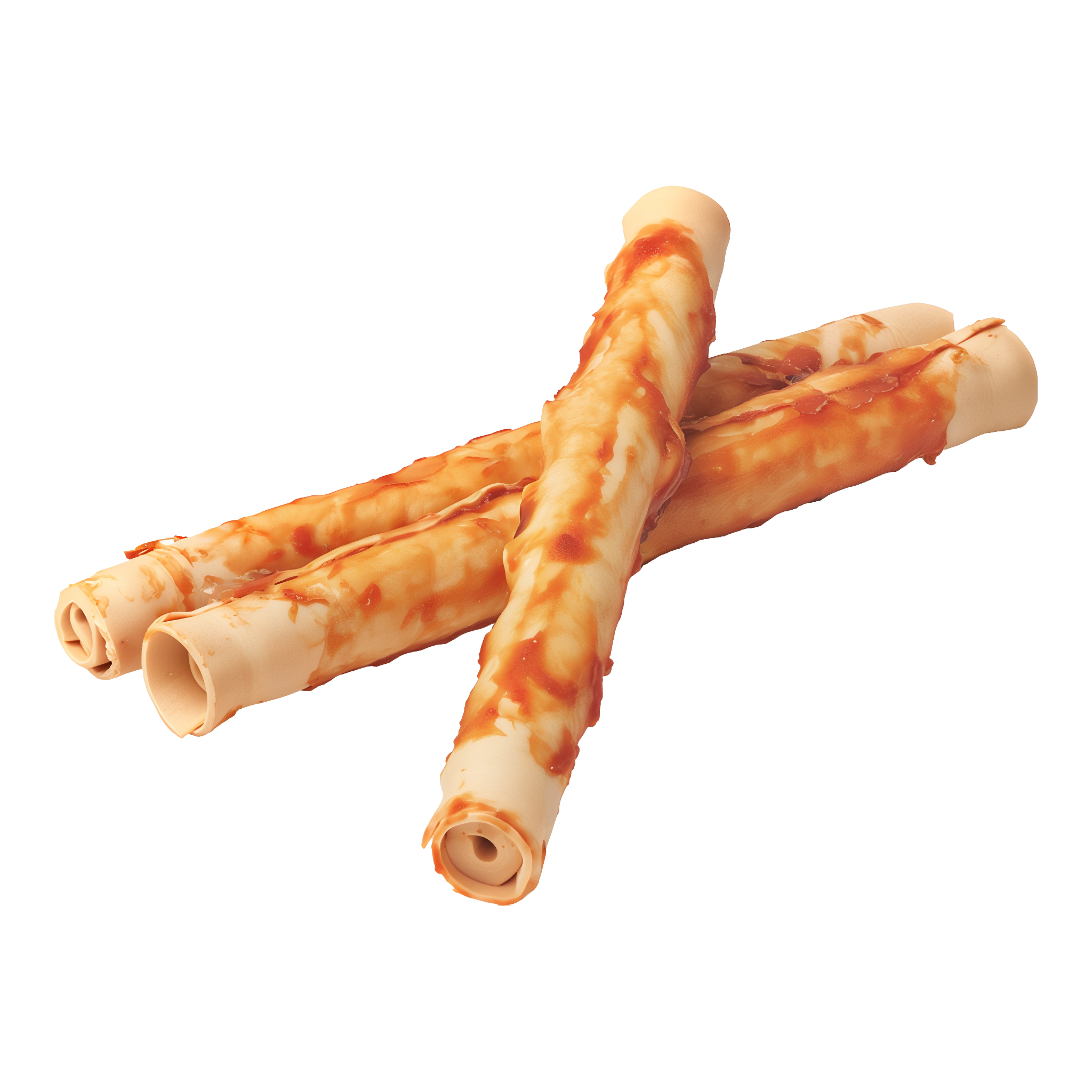 Harvest Moon Hide Free Bacon Retriever Rolls treat close-up