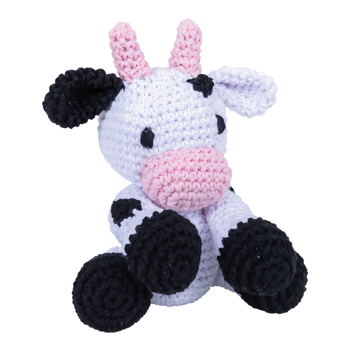 Hoooked Amigurumi DIY Kit Cow Kirby -- product image