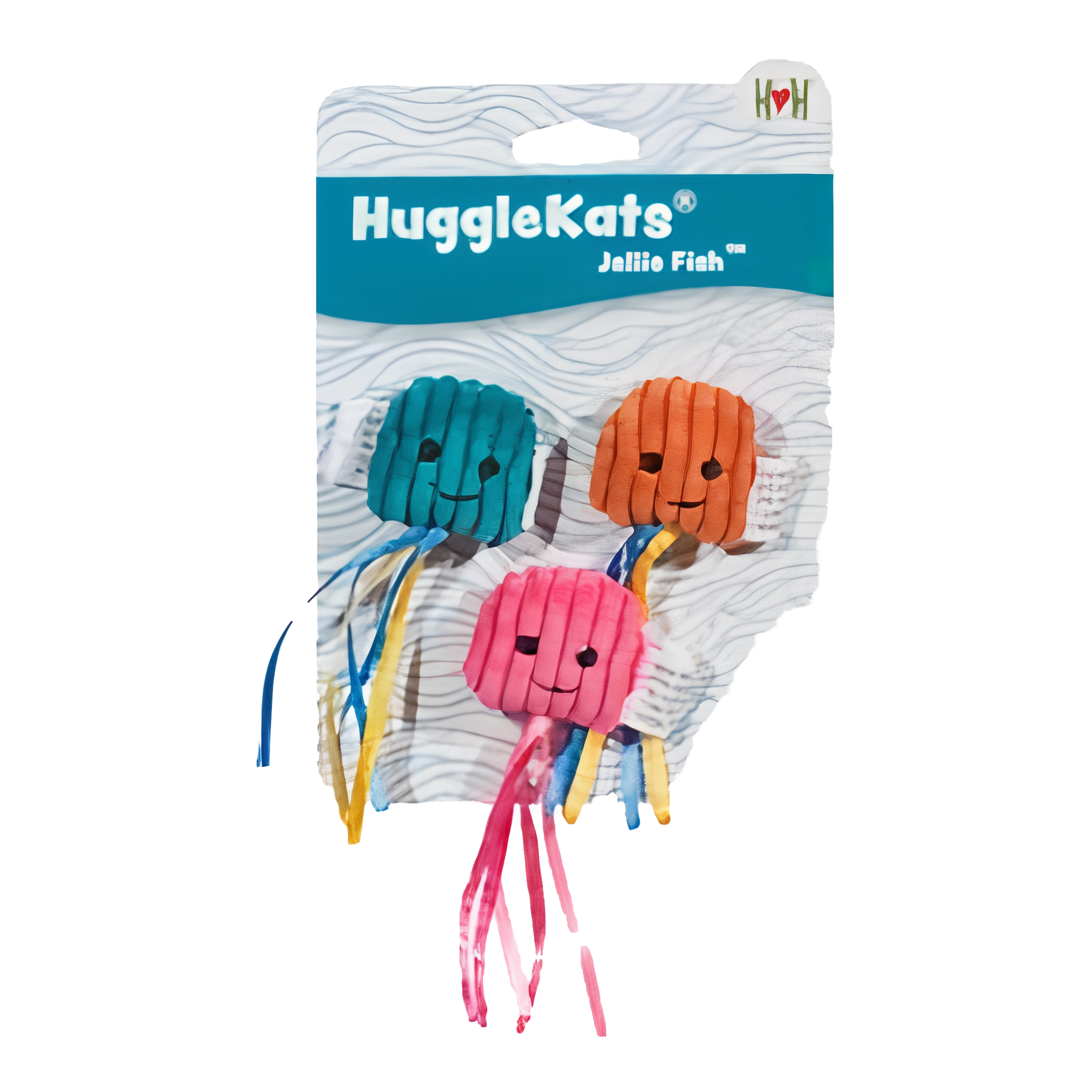 Huggle Hounds Cat Jellie Fish Allure Toy