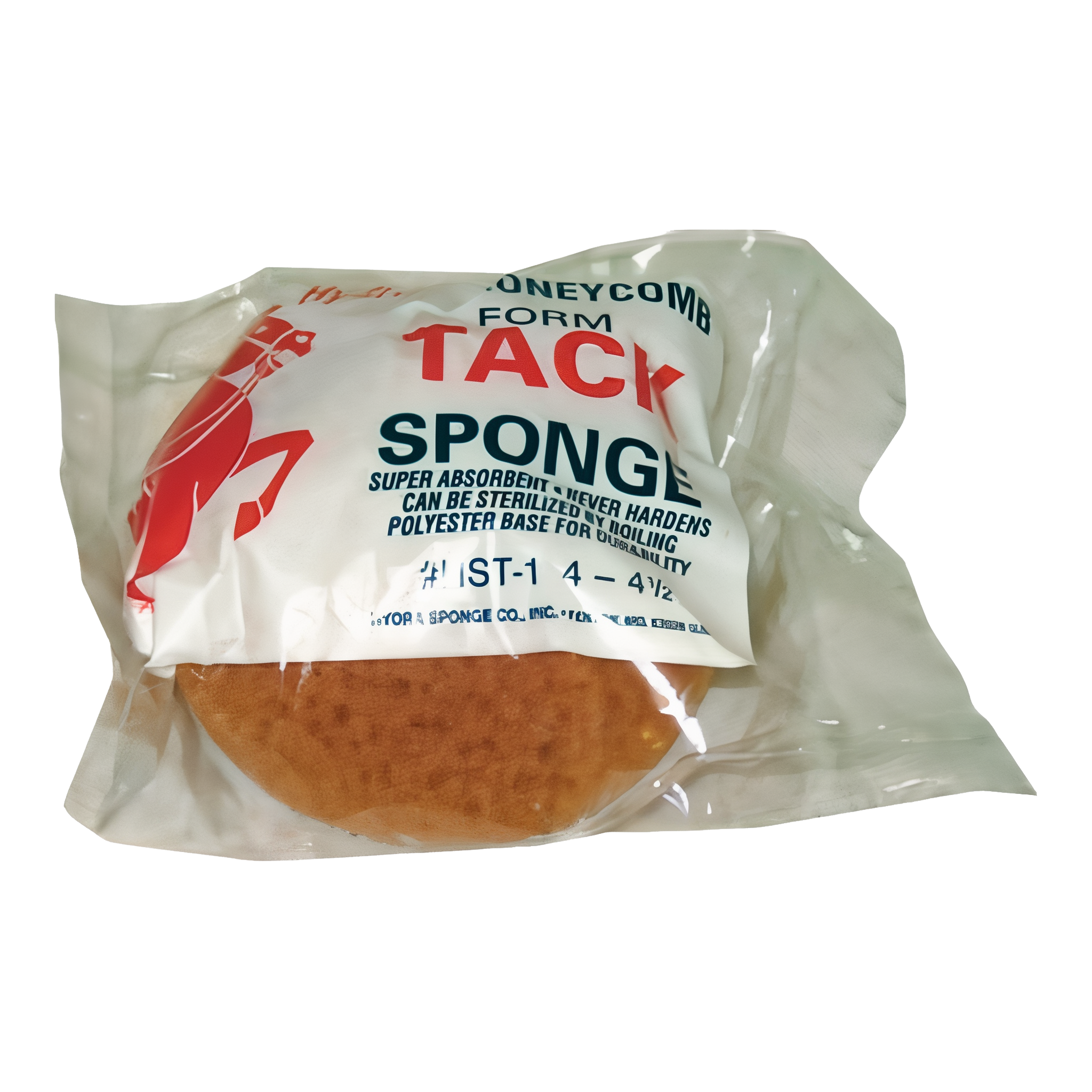 Orange Hydra Sponge Honeycomb Tack Sponge for horse tack cleaning #Orange##1