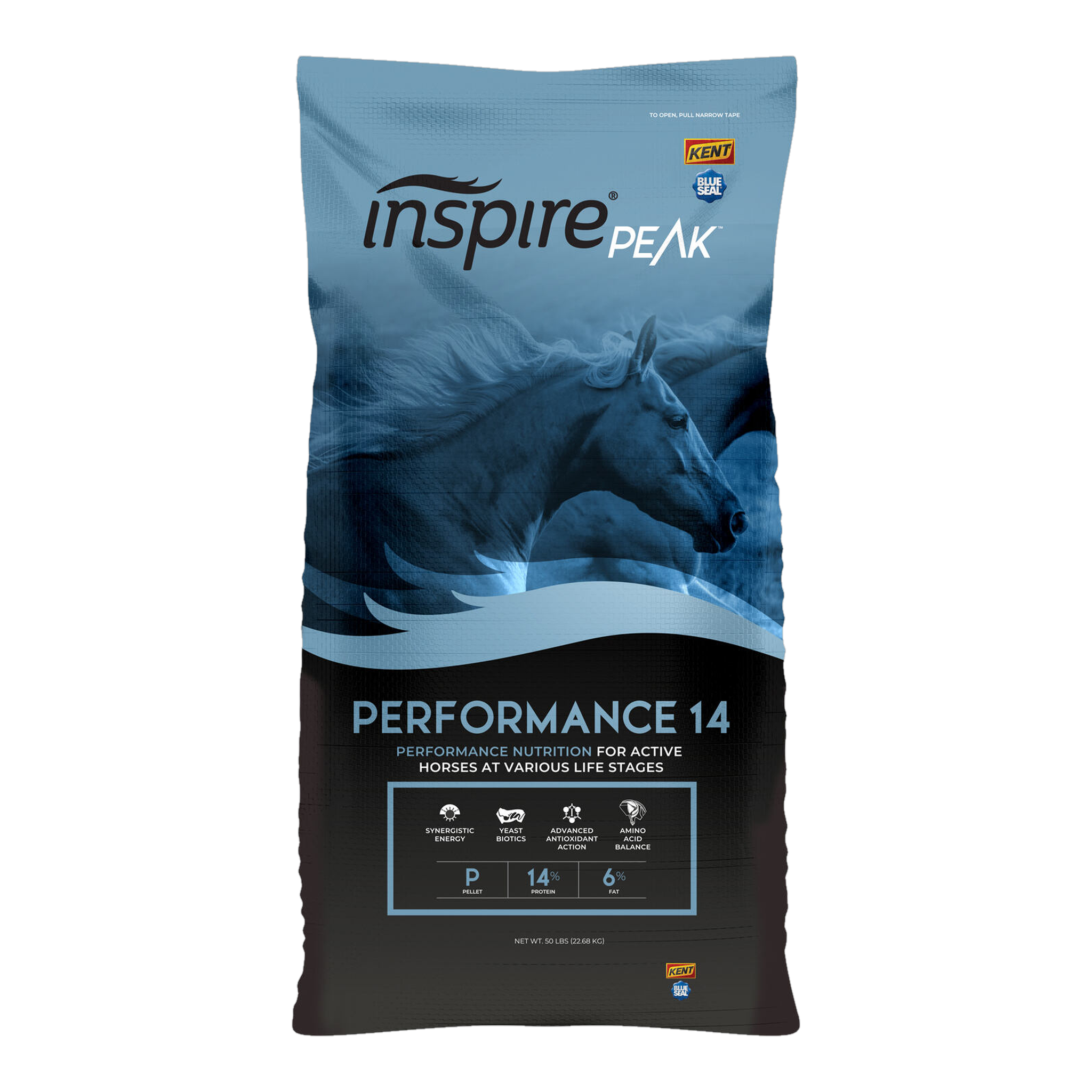 Inspire Peak Performance 14 Pellet Horse Feed 50 LB #50 LB