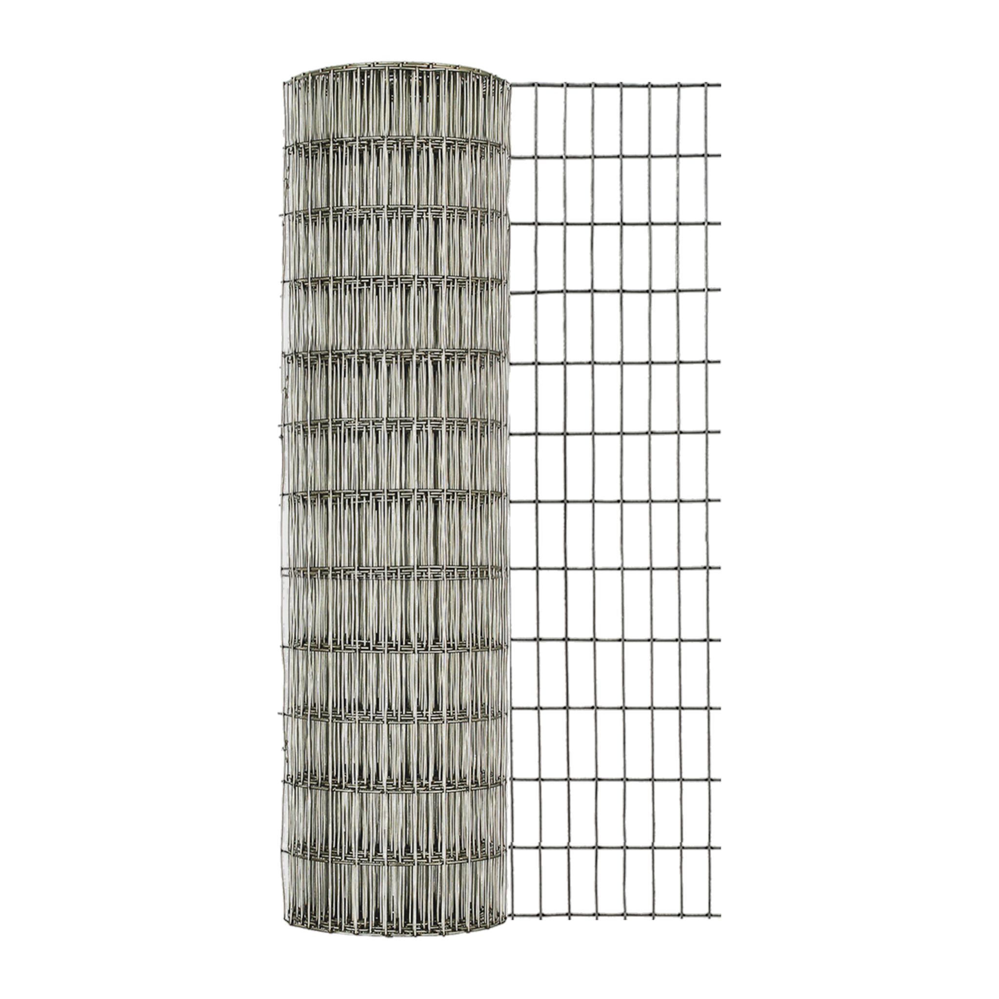 IronRidge galvanized welded wire fence roll with 1 inch by 2 inch mesh