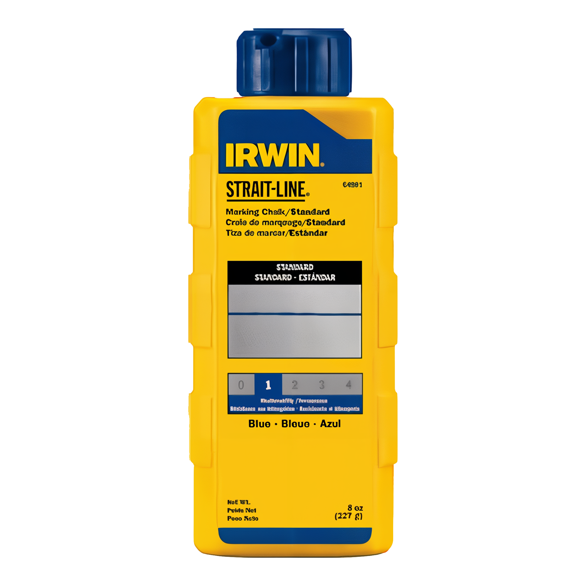 Irwin Strait-Line Standard Marking Chalk in Blue #Blue