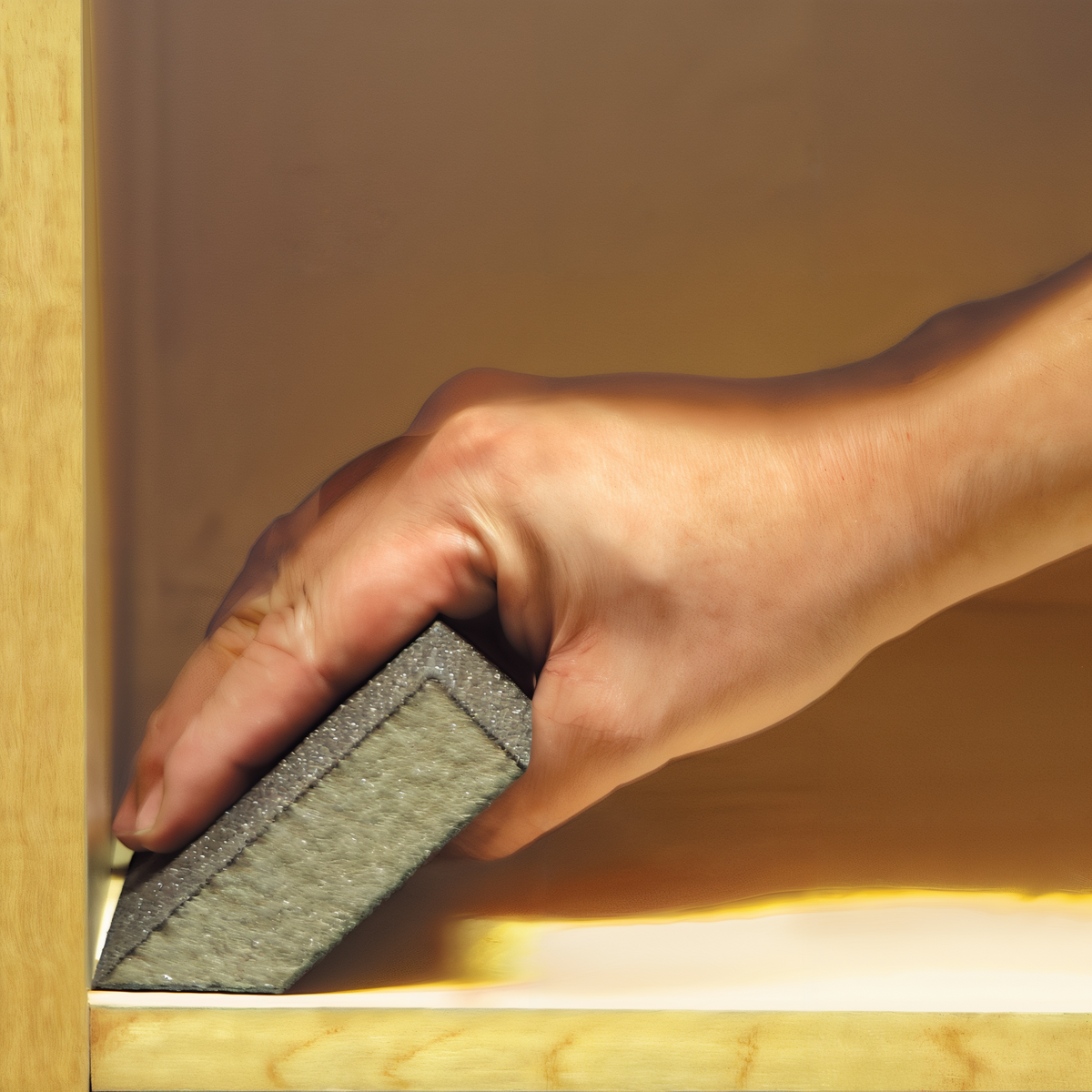 IVY Classic Angled XL Sanding Sponge -- lifestyle
