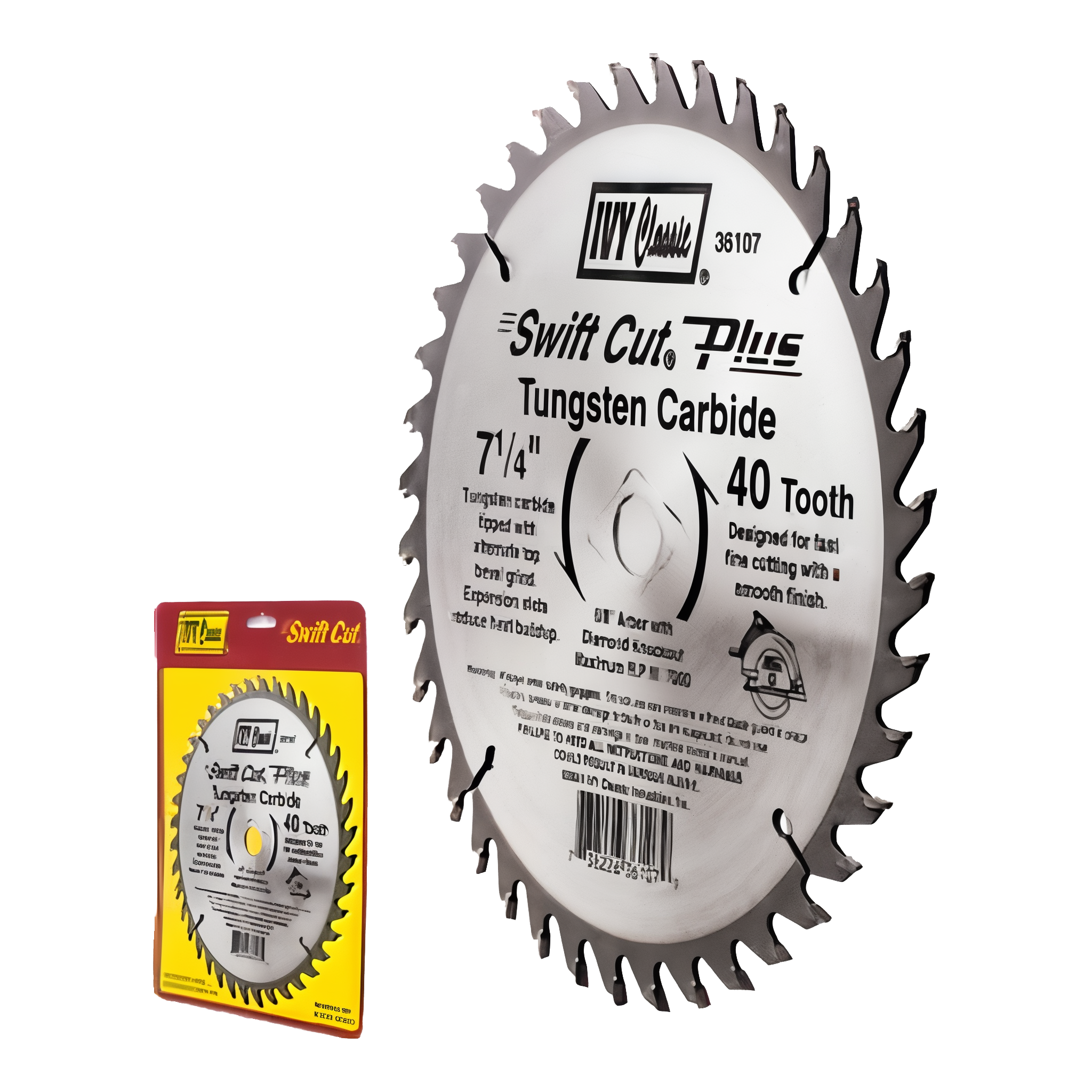 Ivy Classic Swift Cut Plus 7-1/4-Inch 40 Tooth Carbide Circular Saw Blade