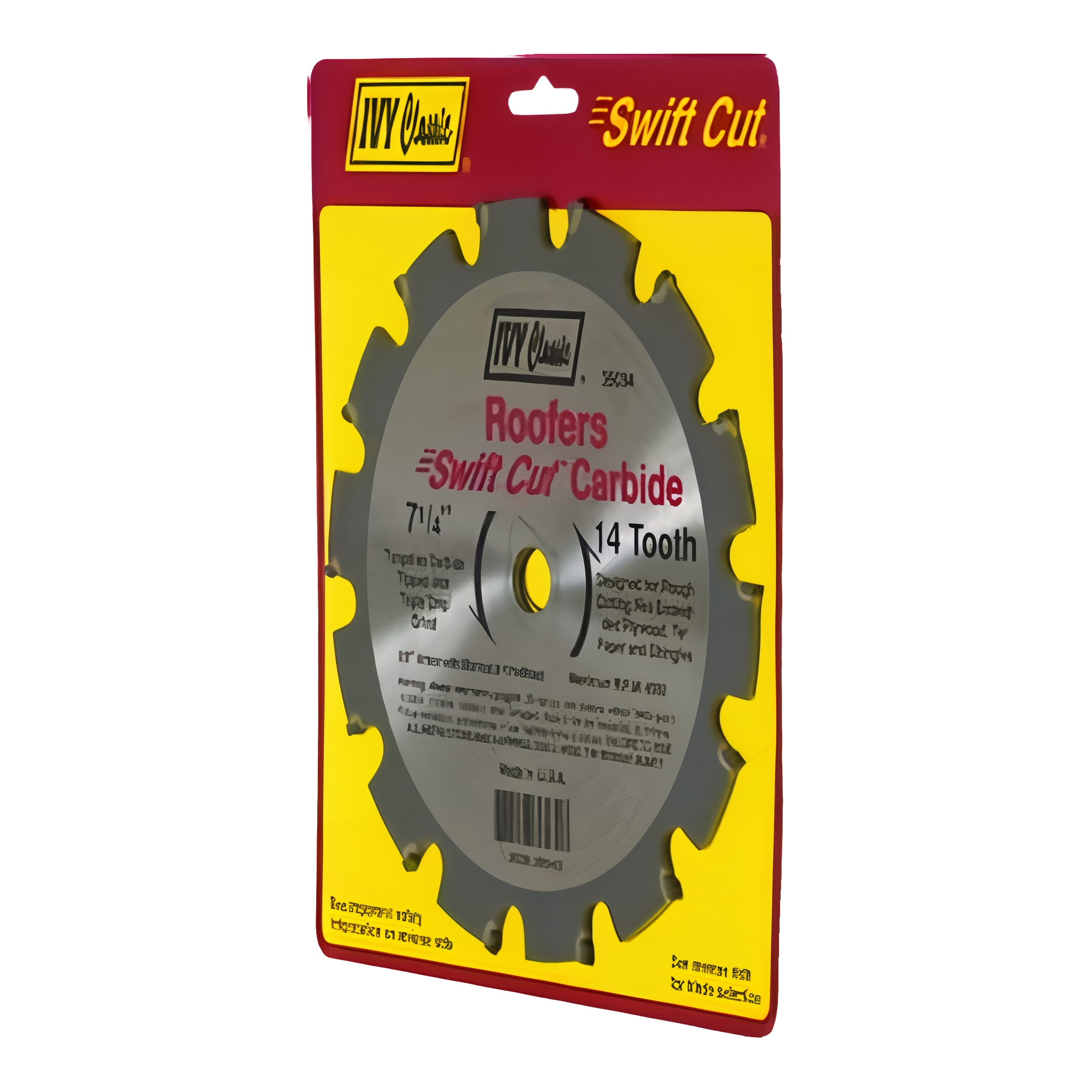 IVY Classic Premium Swift Cut 7-1/4-Inch 14 Tooth Roofer's Carbide Circular Saw Blade
