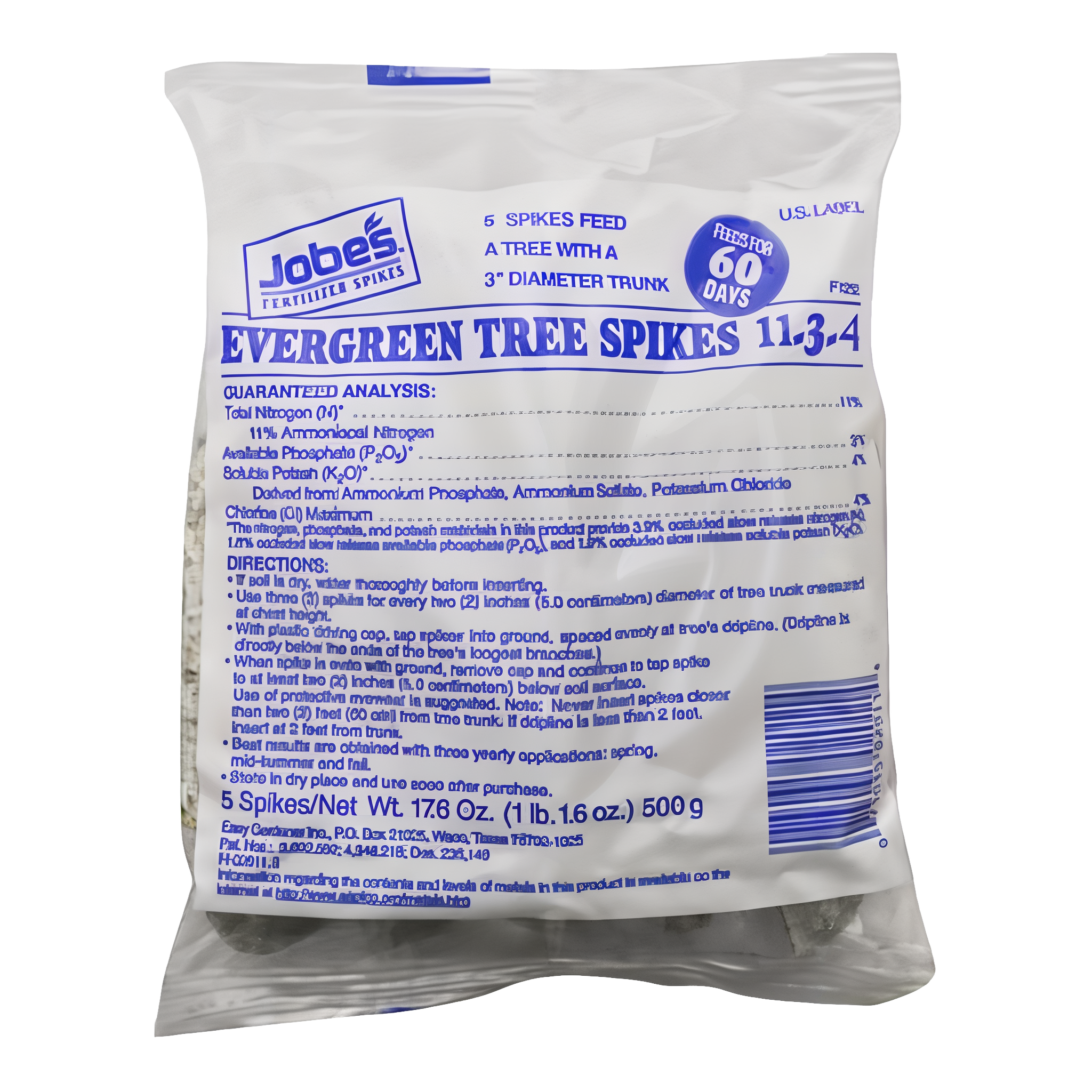 Jobe's Slow Release Evergreen Fertilizer Spikes