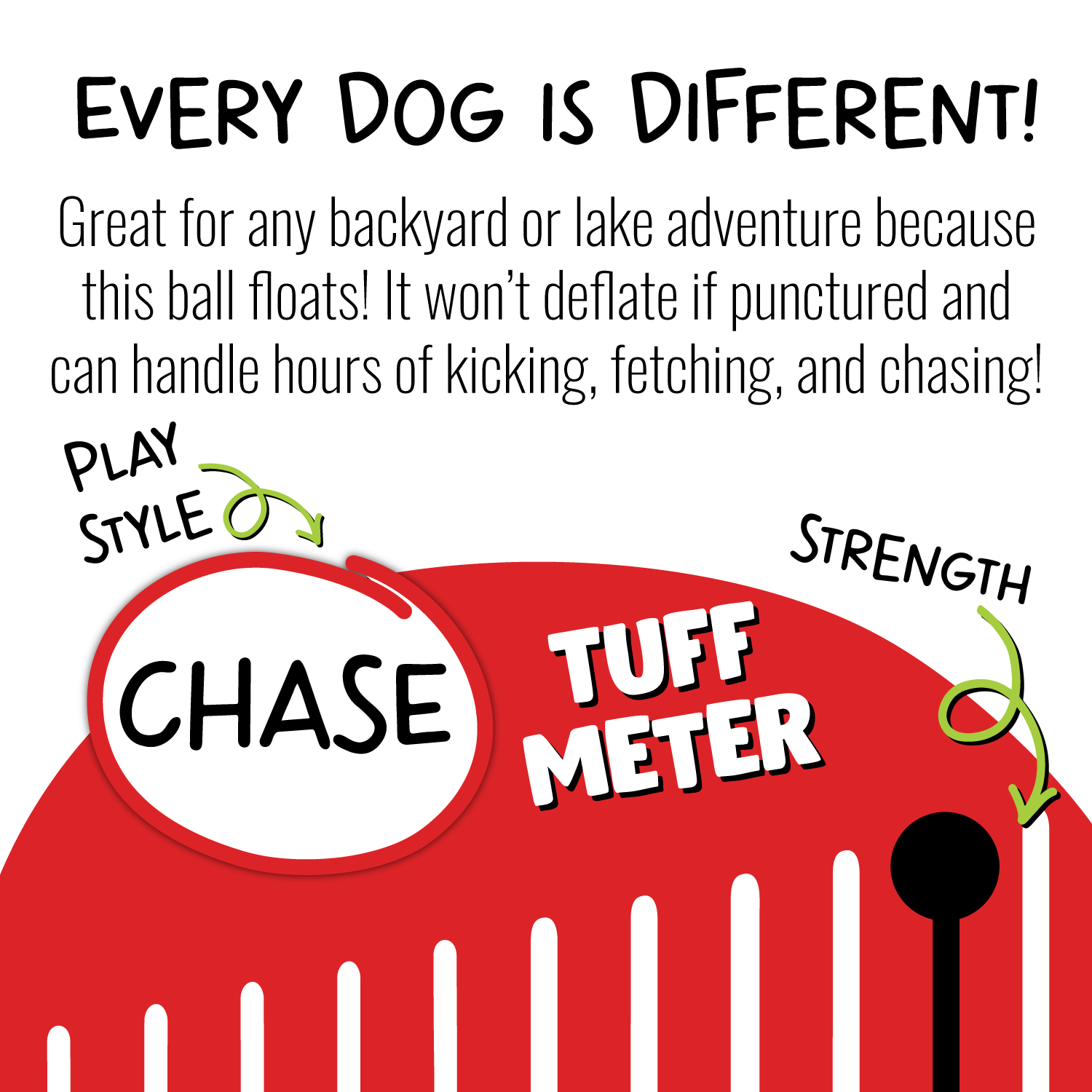 Jolly Pets Bounce-n-Play Dog Toy